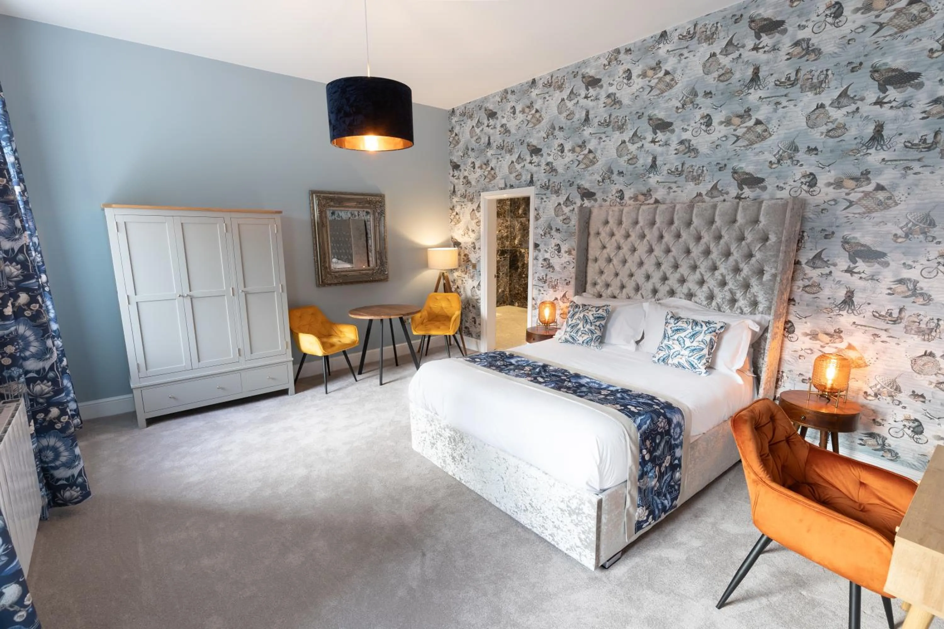 Bed in The Resolution Hotel