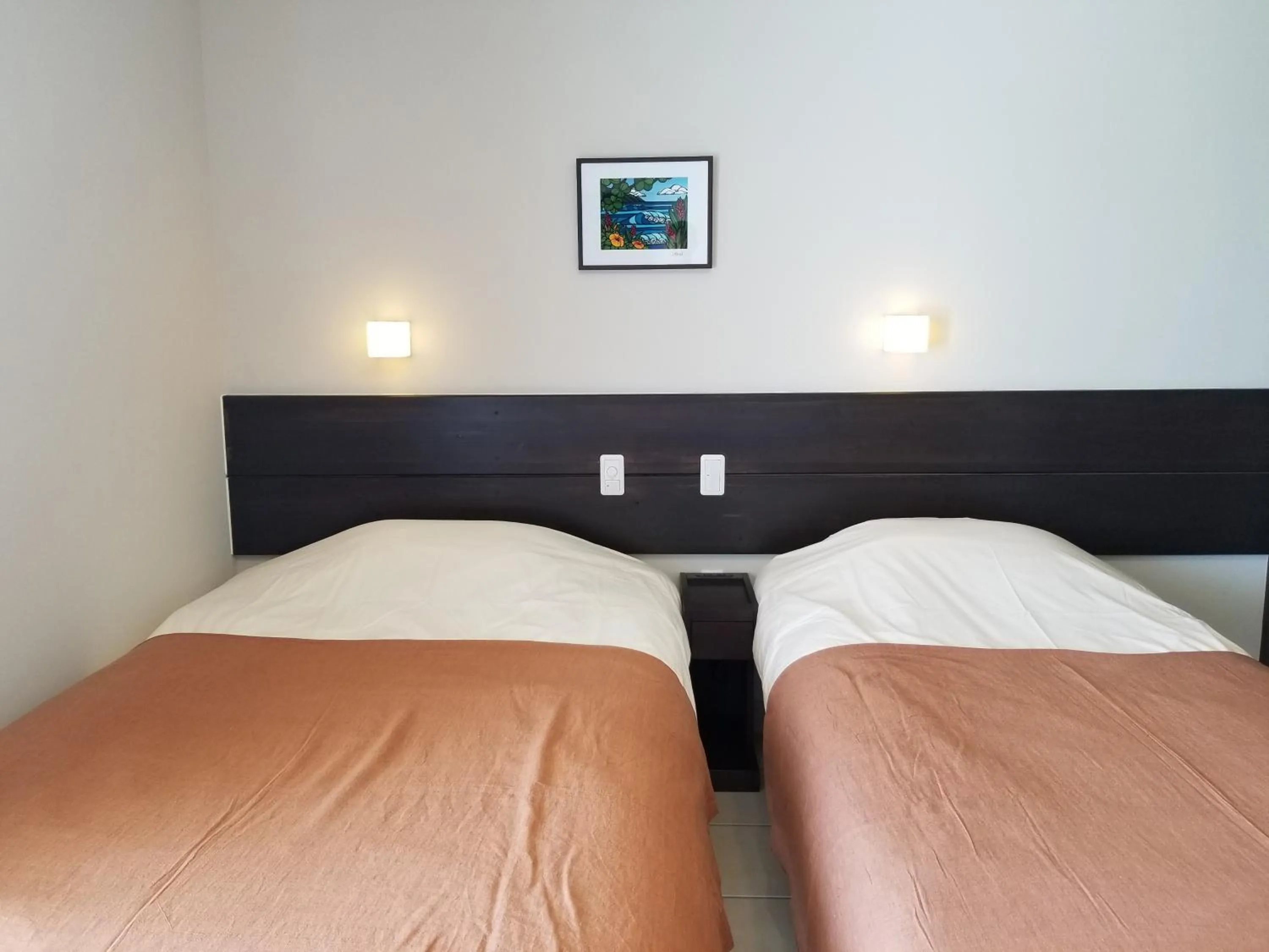 Bedroom, Bed in terrace IRIOMOTEJIMA CONDOMINIUM