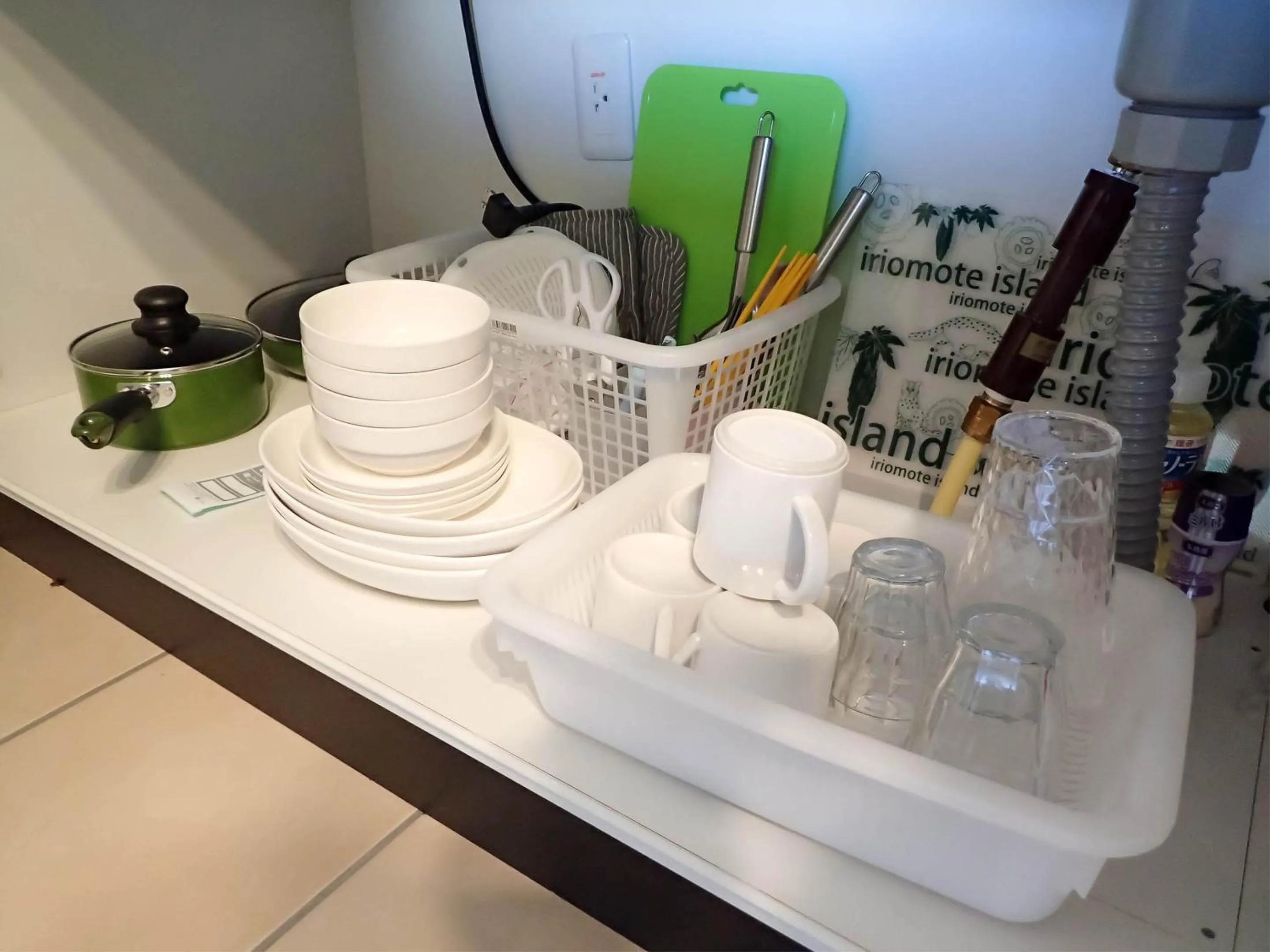 Area and facilities in terrace IRIOMOTEJIMA CONDOMINIUM