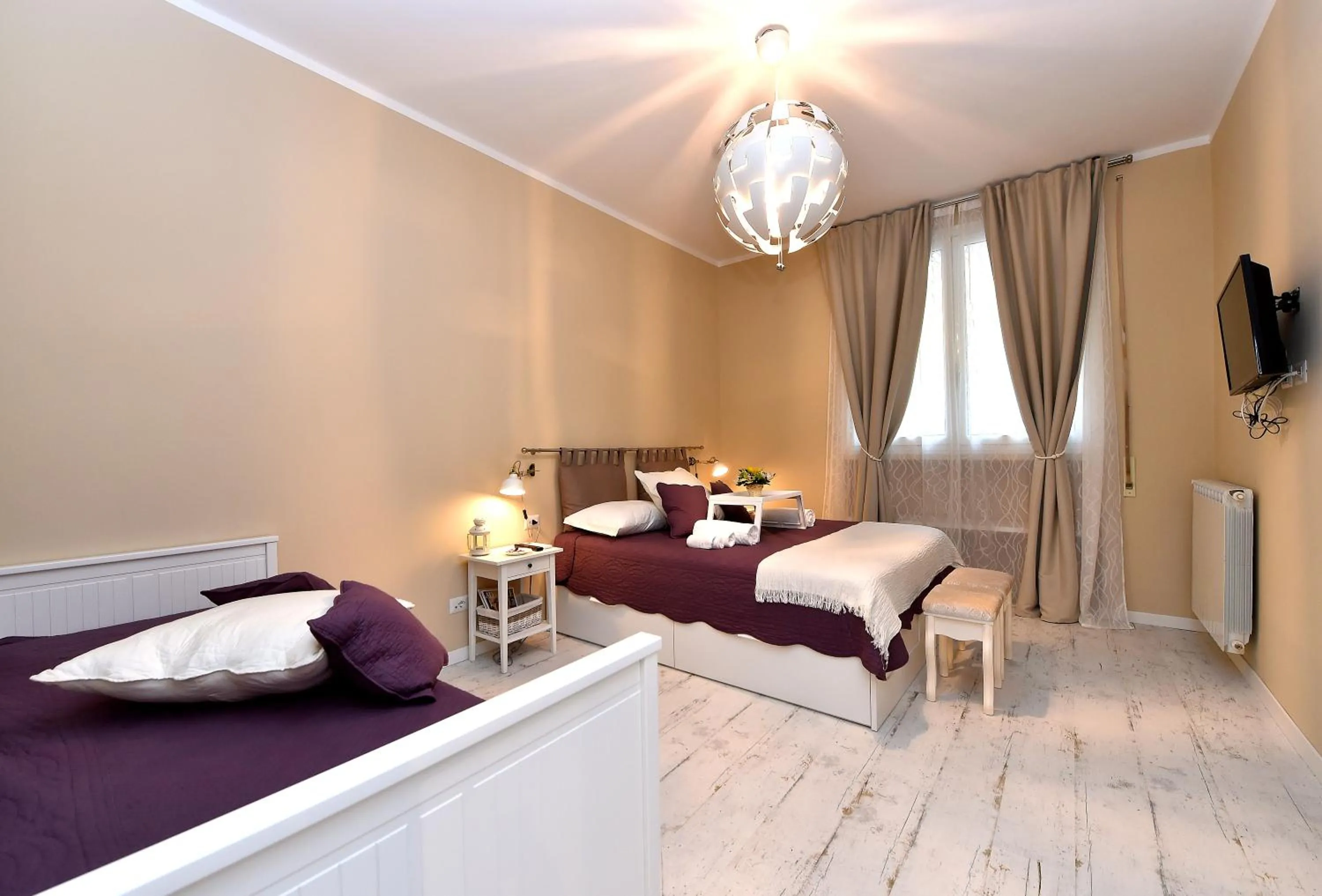 Bedroom, Bed in Jubilee 3 Luxury apartment in Rome Vatican