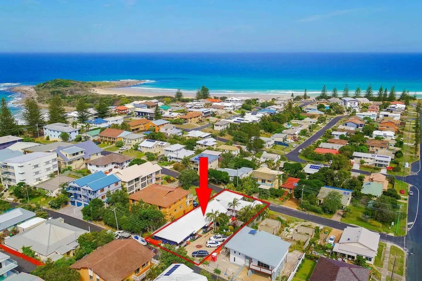 Bird's eye view in Coast Yamba - Adults Only