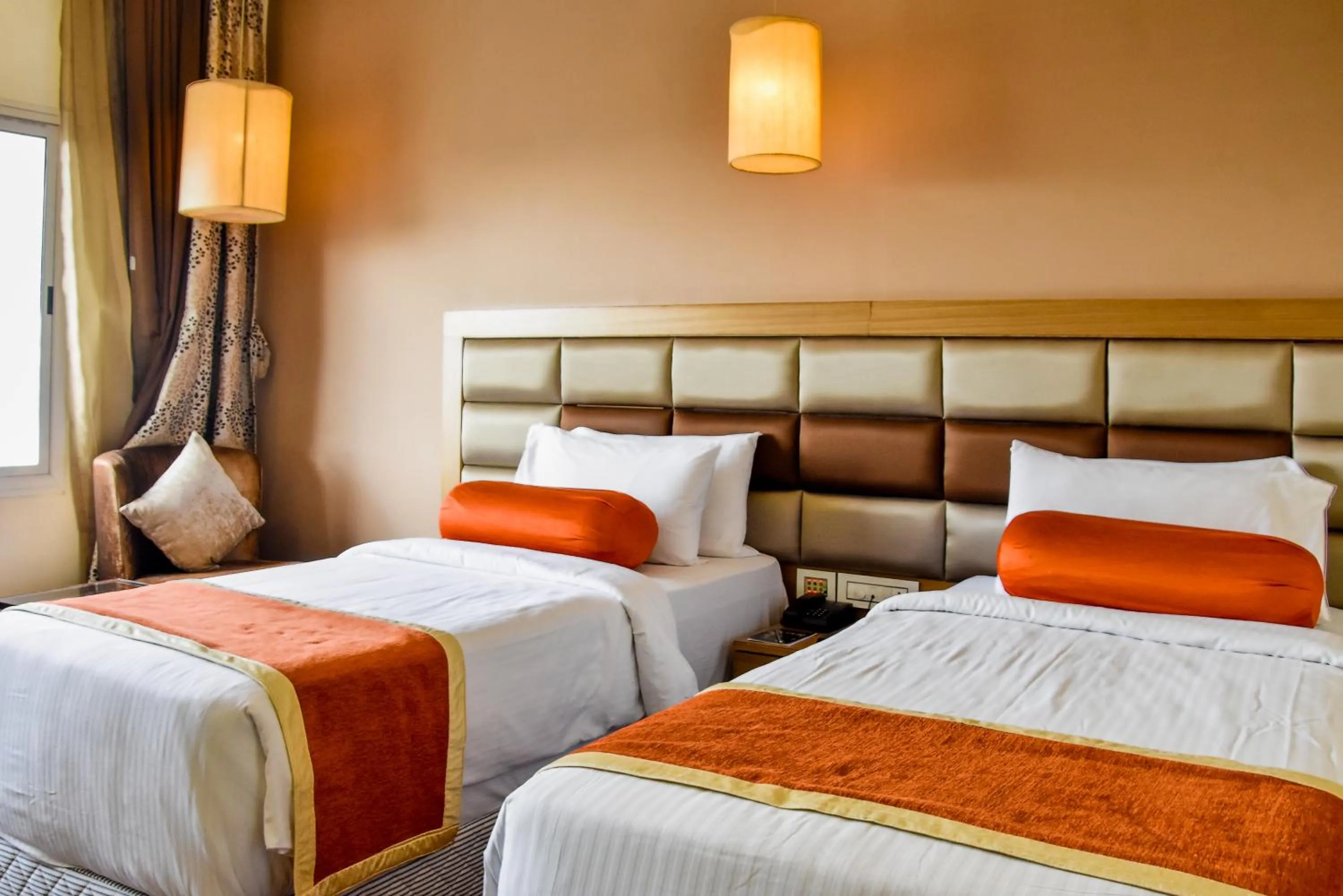 Bedroom, Bed in Hotel Ramanashree Richmond