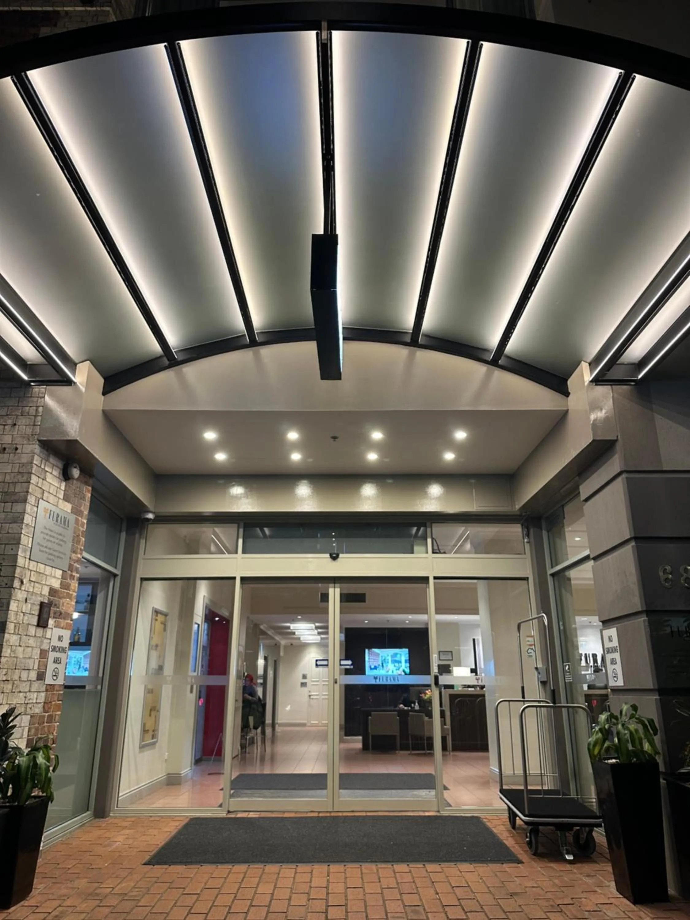 Facade/entrance in Furama Darling Harbour