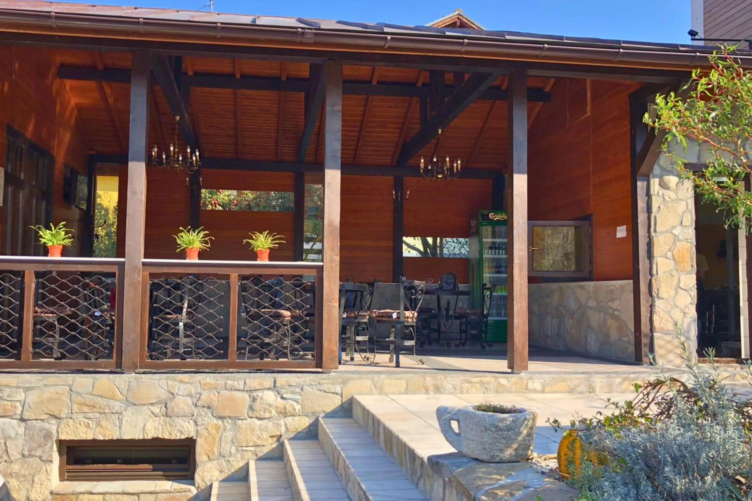 Balcony/Terrace in Felix Pension