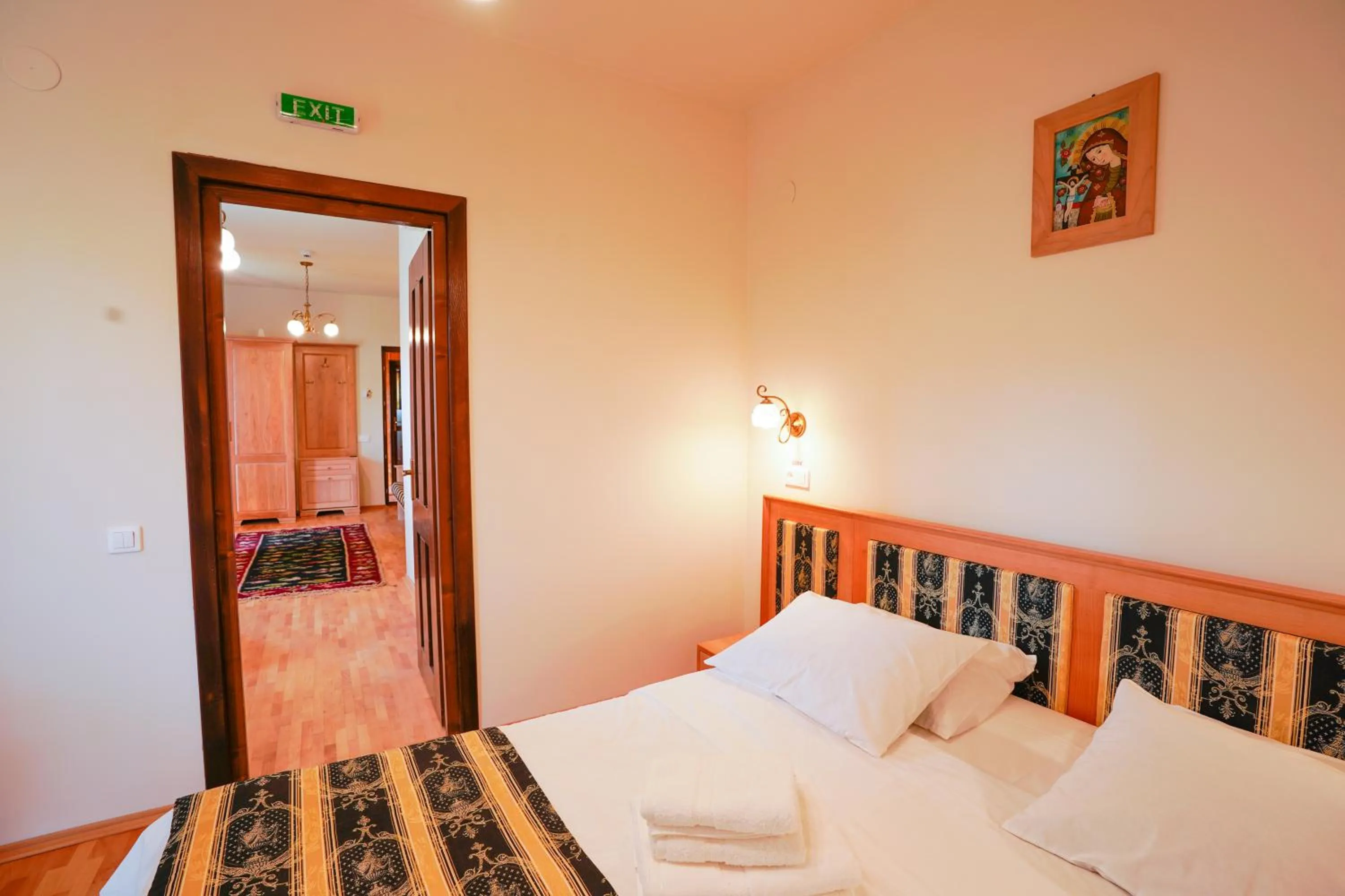 Bed in Felix Pension