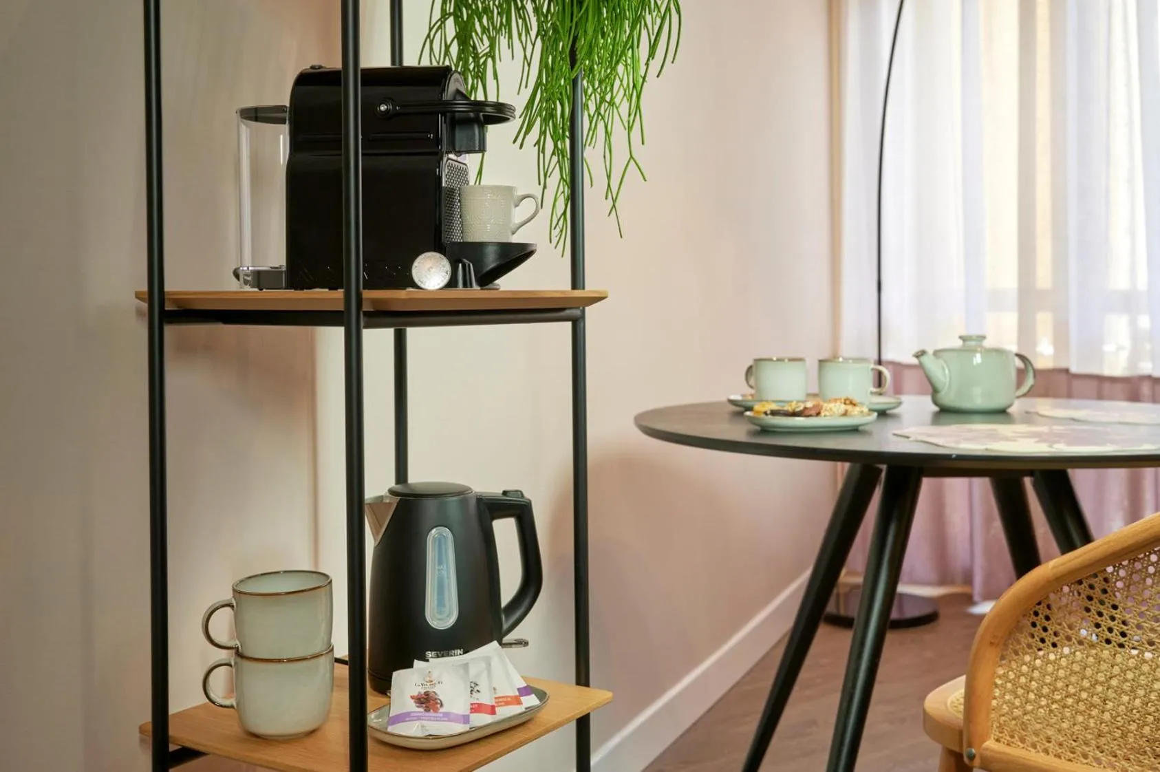 Coffee/tea facilities in Residence Leopoldo