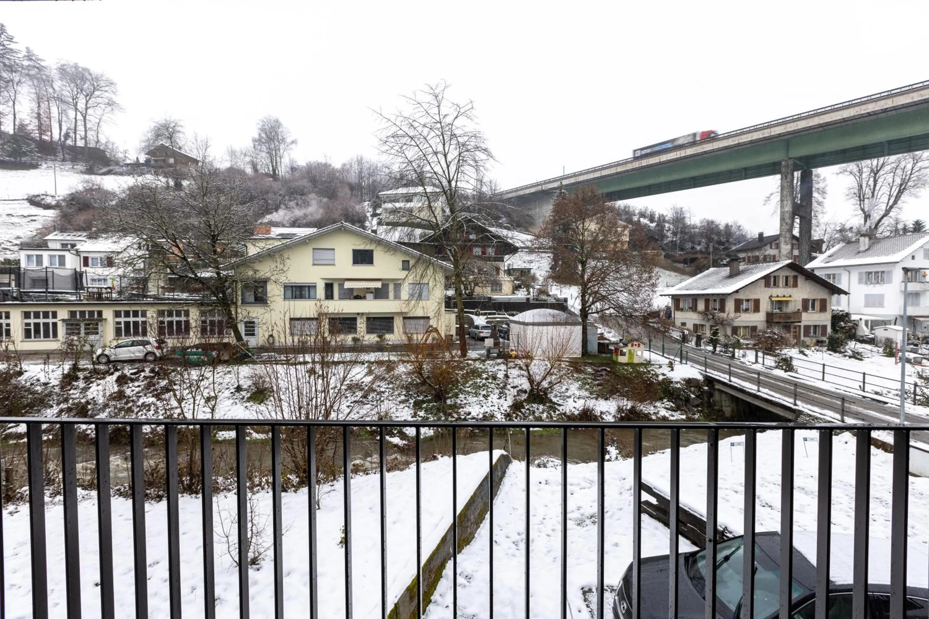 Balcony/Terrace in Hotel Flamatt