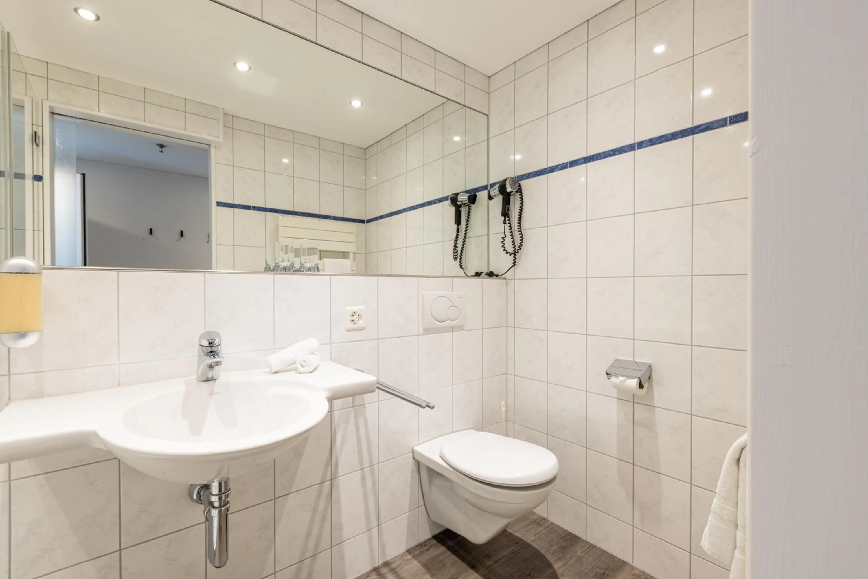 Bathroom in Hotel Flamatt