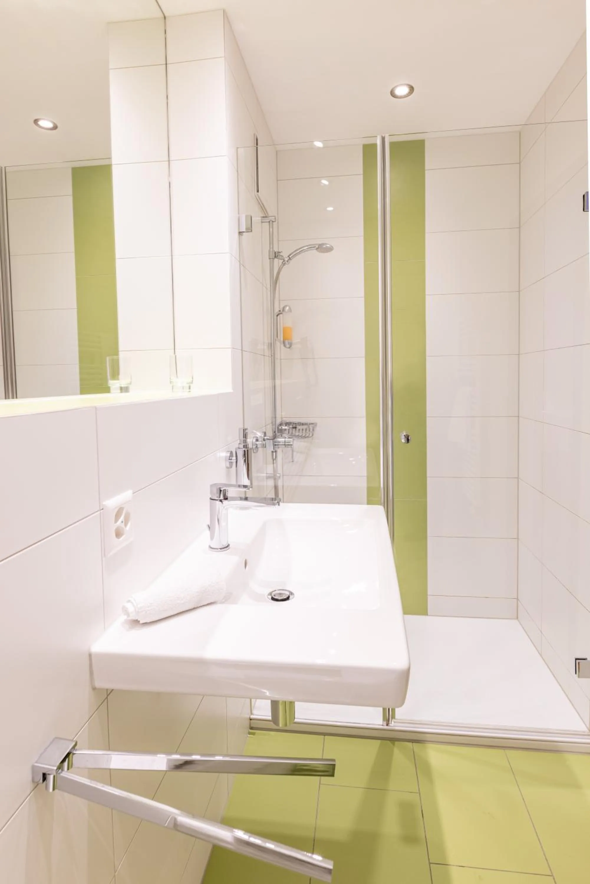 Bathroom in Hotel Flamatt