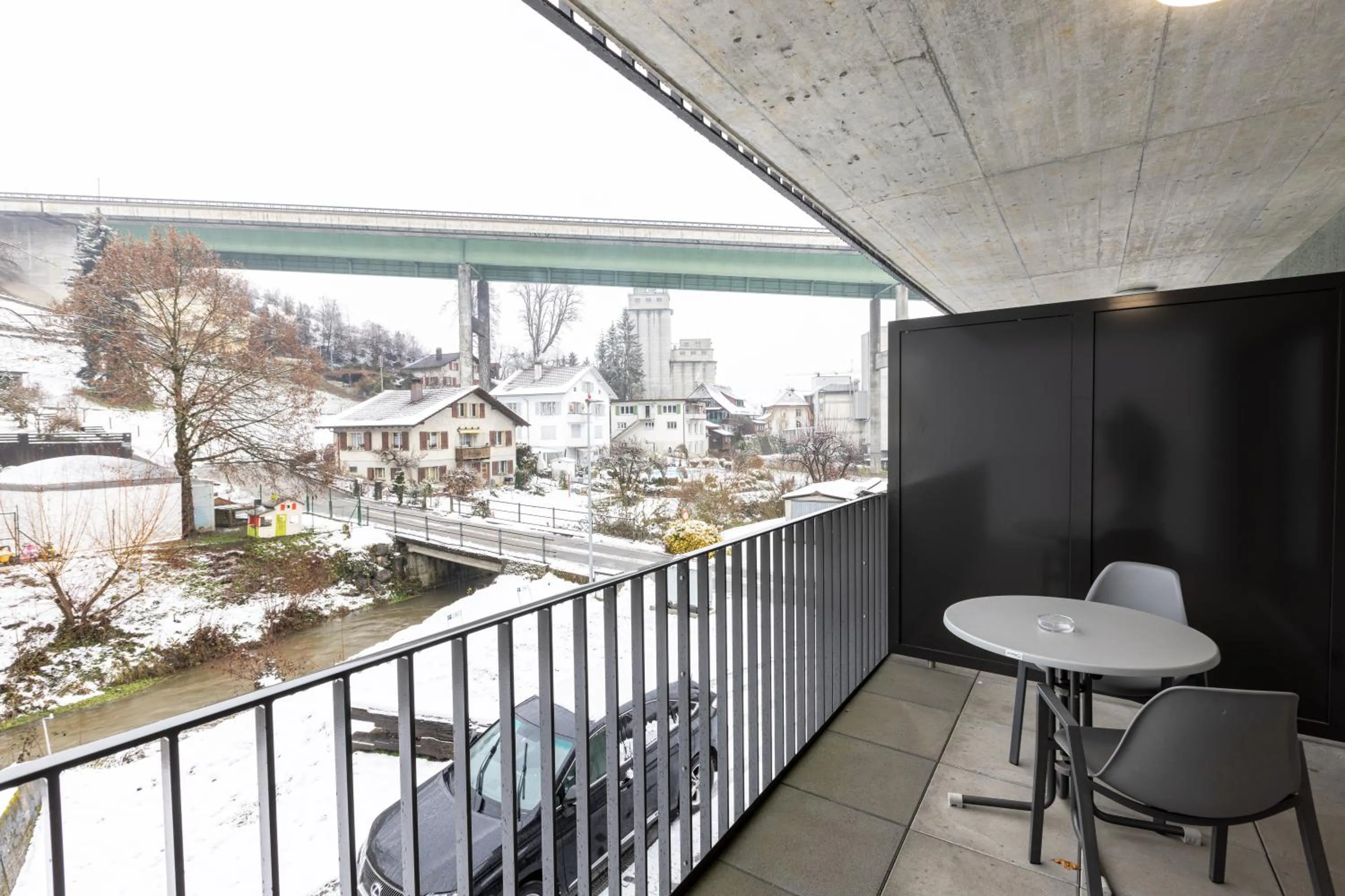 Balcony/Terrace in Hotel Flamatt