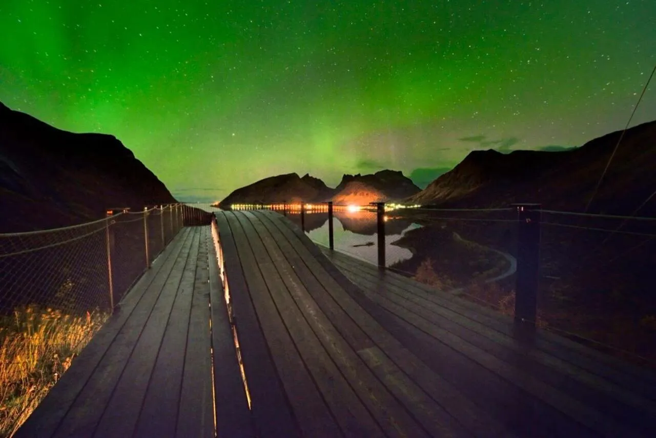 Nearby landmark in Senja Hotell