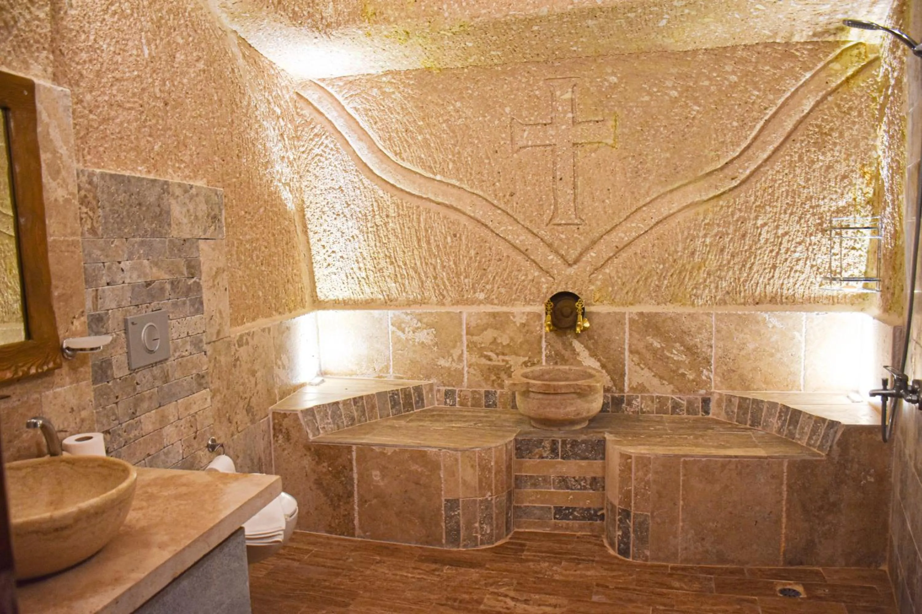 Public Bath in Cappadocia Cave House