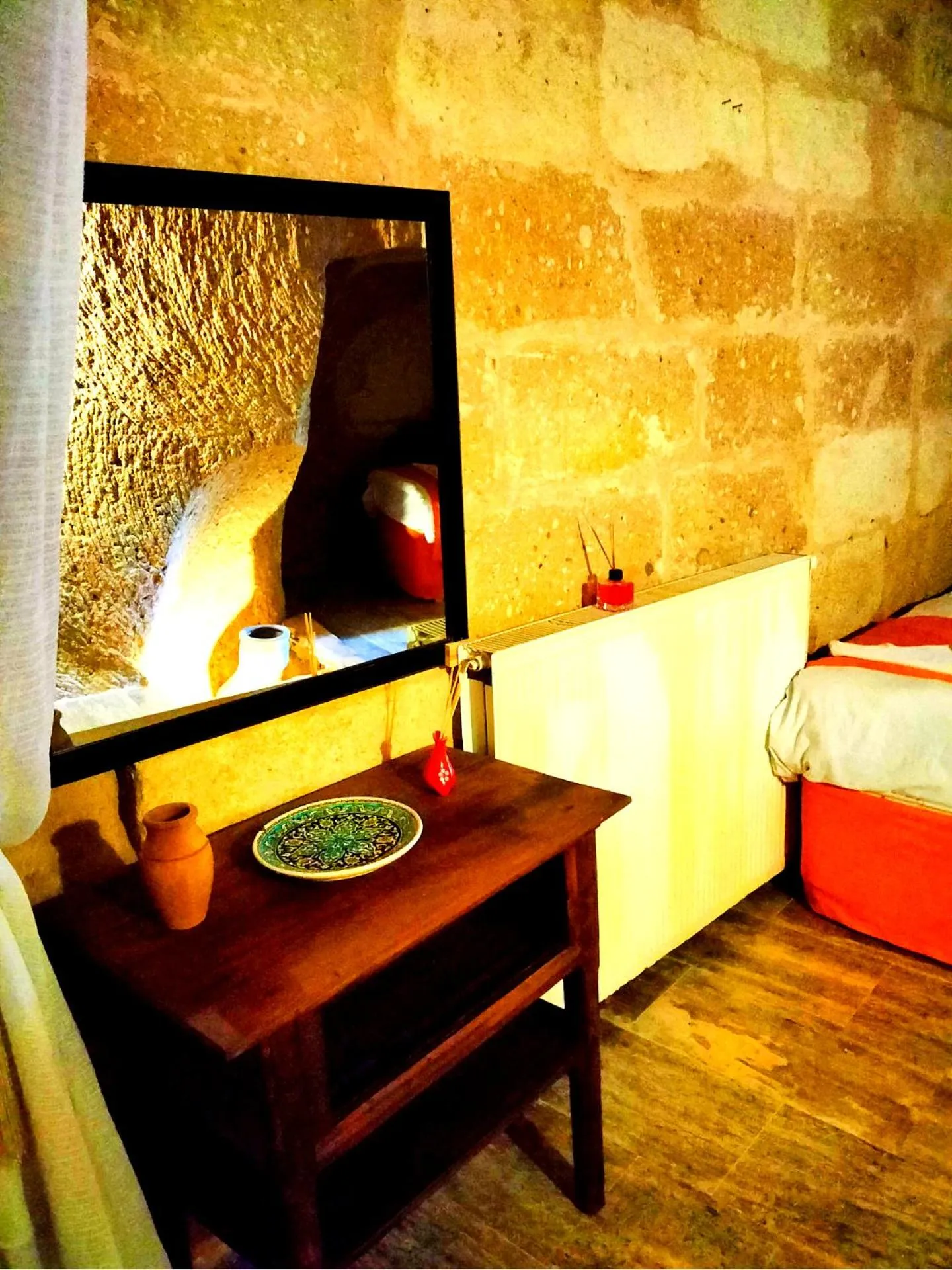 Seating area in Cappadocia Cave House