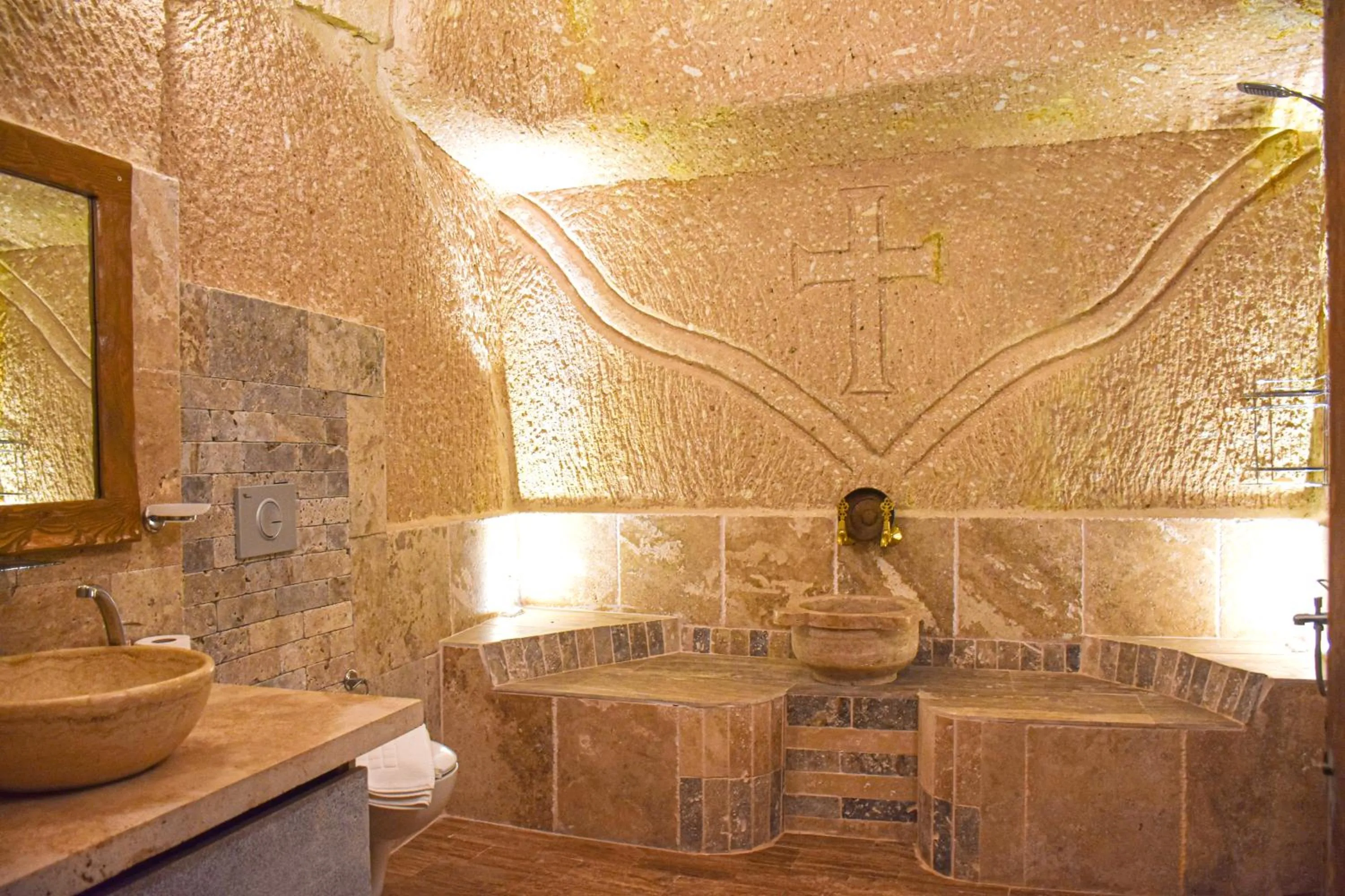 Public Bath in Cappadocia Cave House