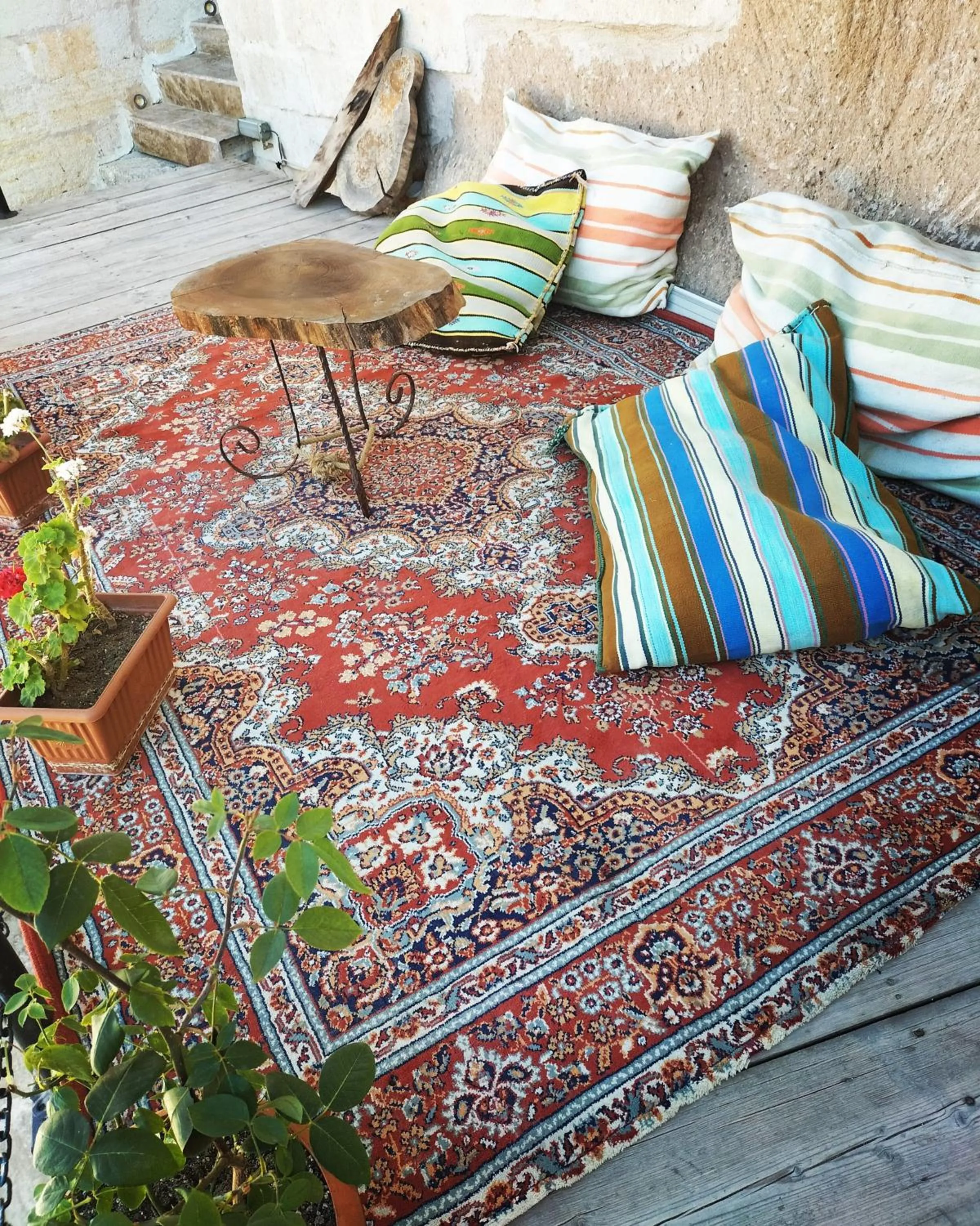 Balcony/Terrace in Cappadocia Cave House