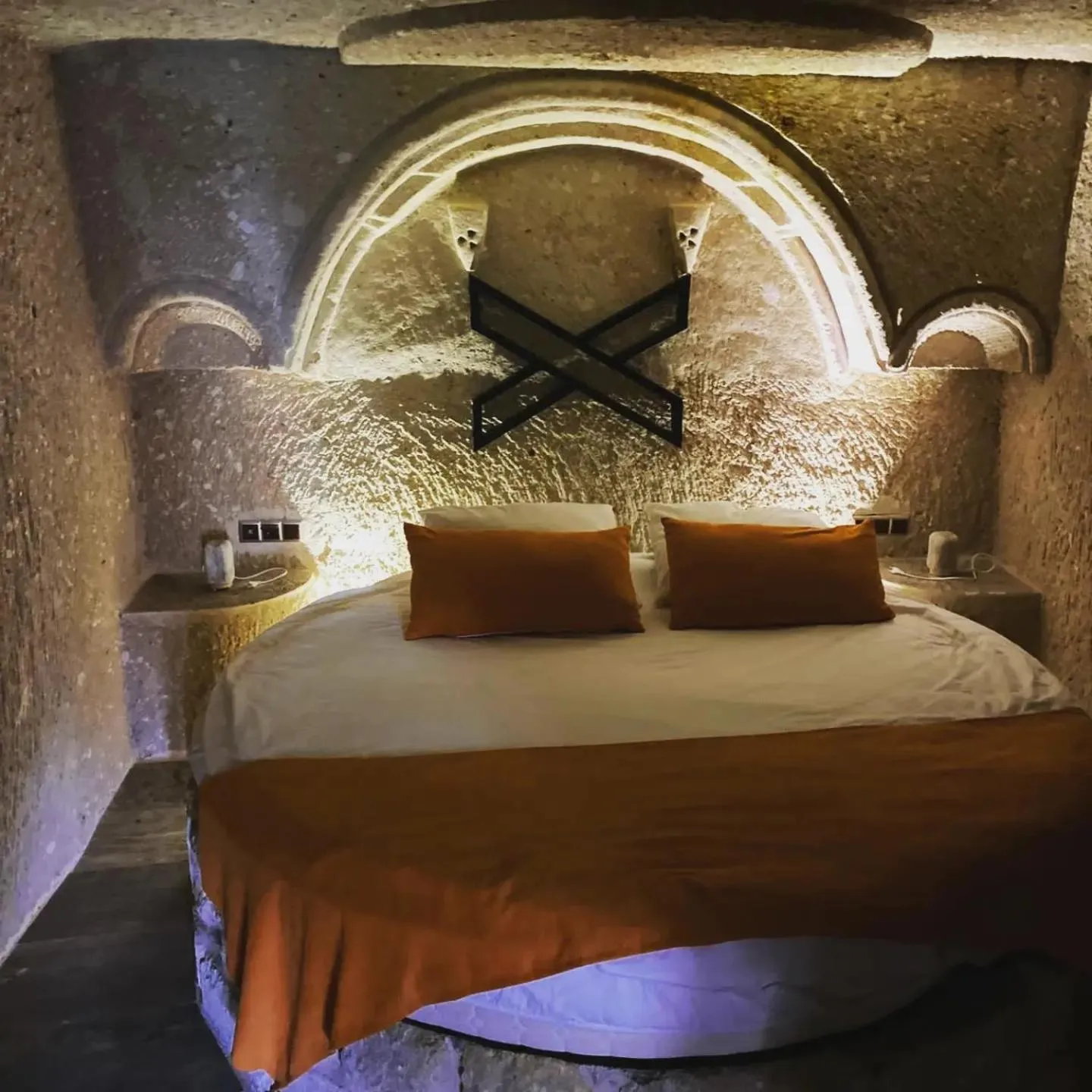 Bed in Cappadocia Cave House