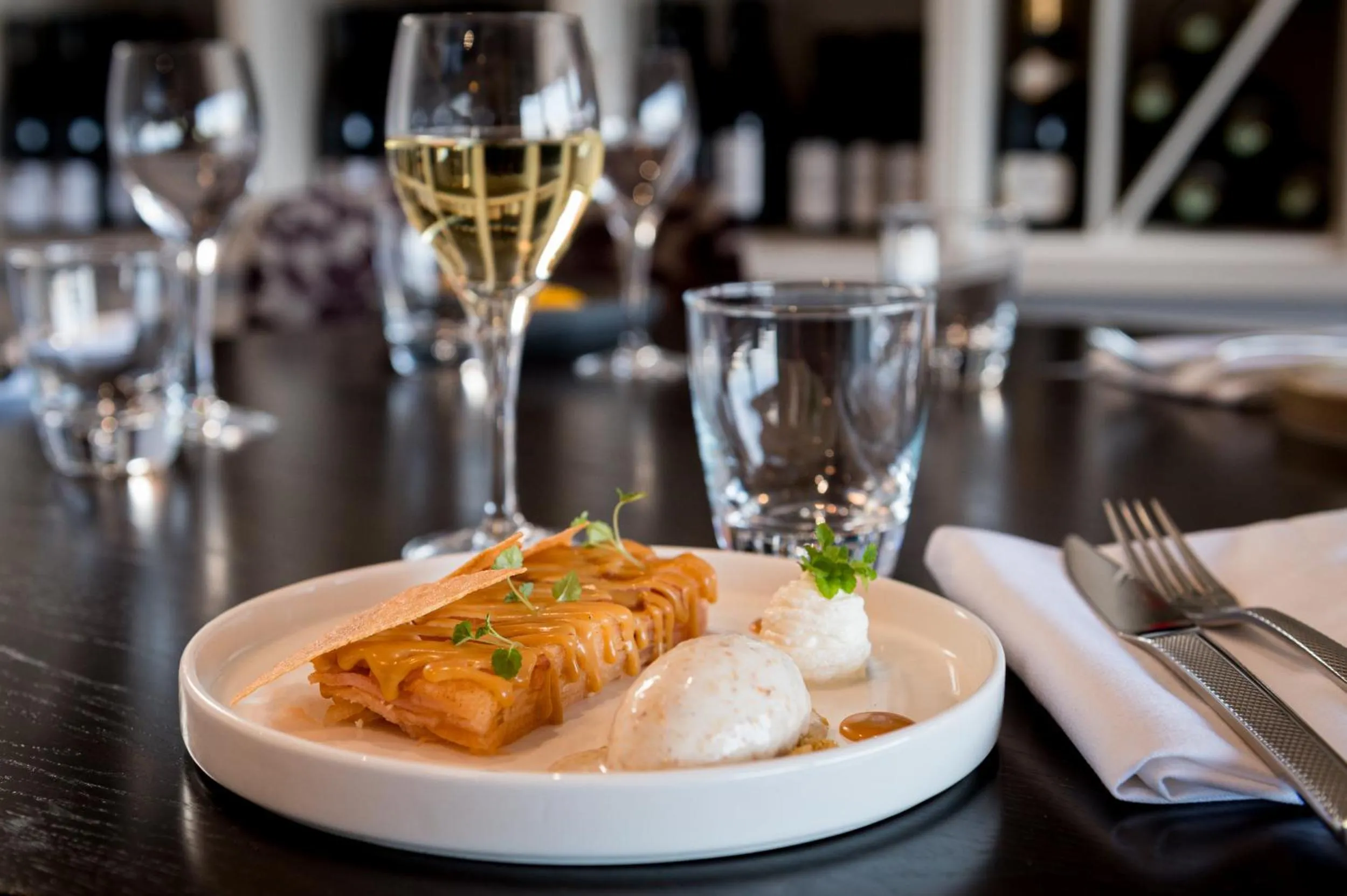 Food in Saint Aubin Logis Hôtel & Restaurant