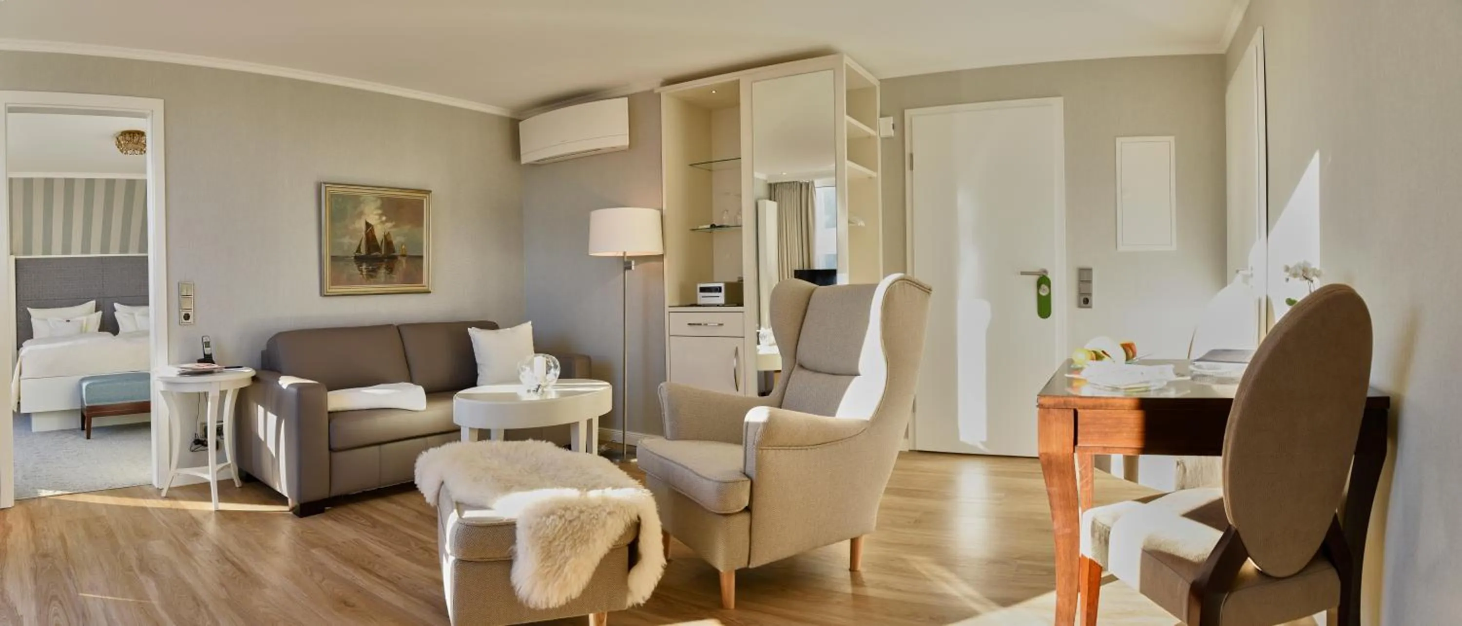 Living room in Badhotel Sternhagen