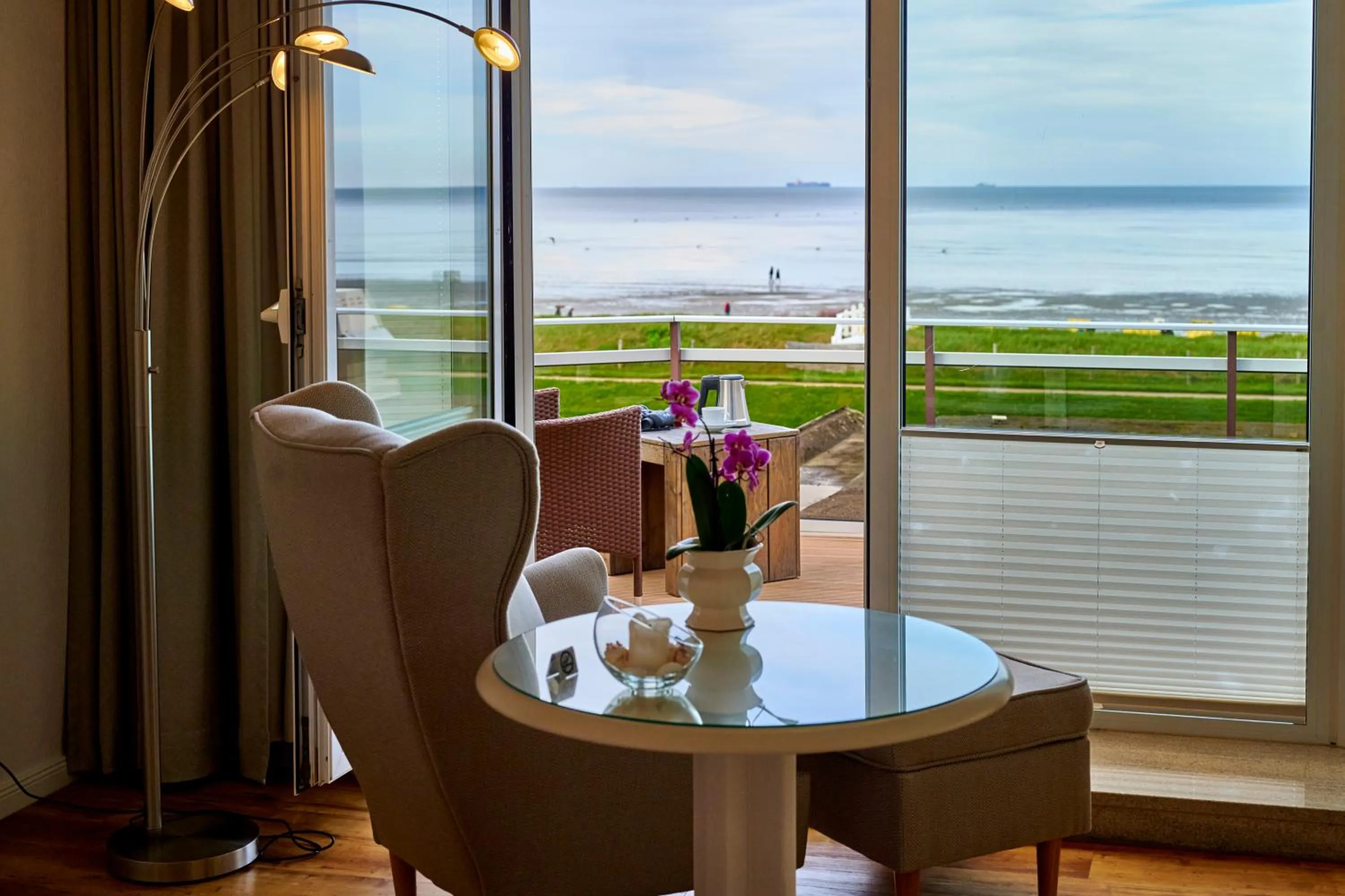 Sea view in Badhotel Sternhagen