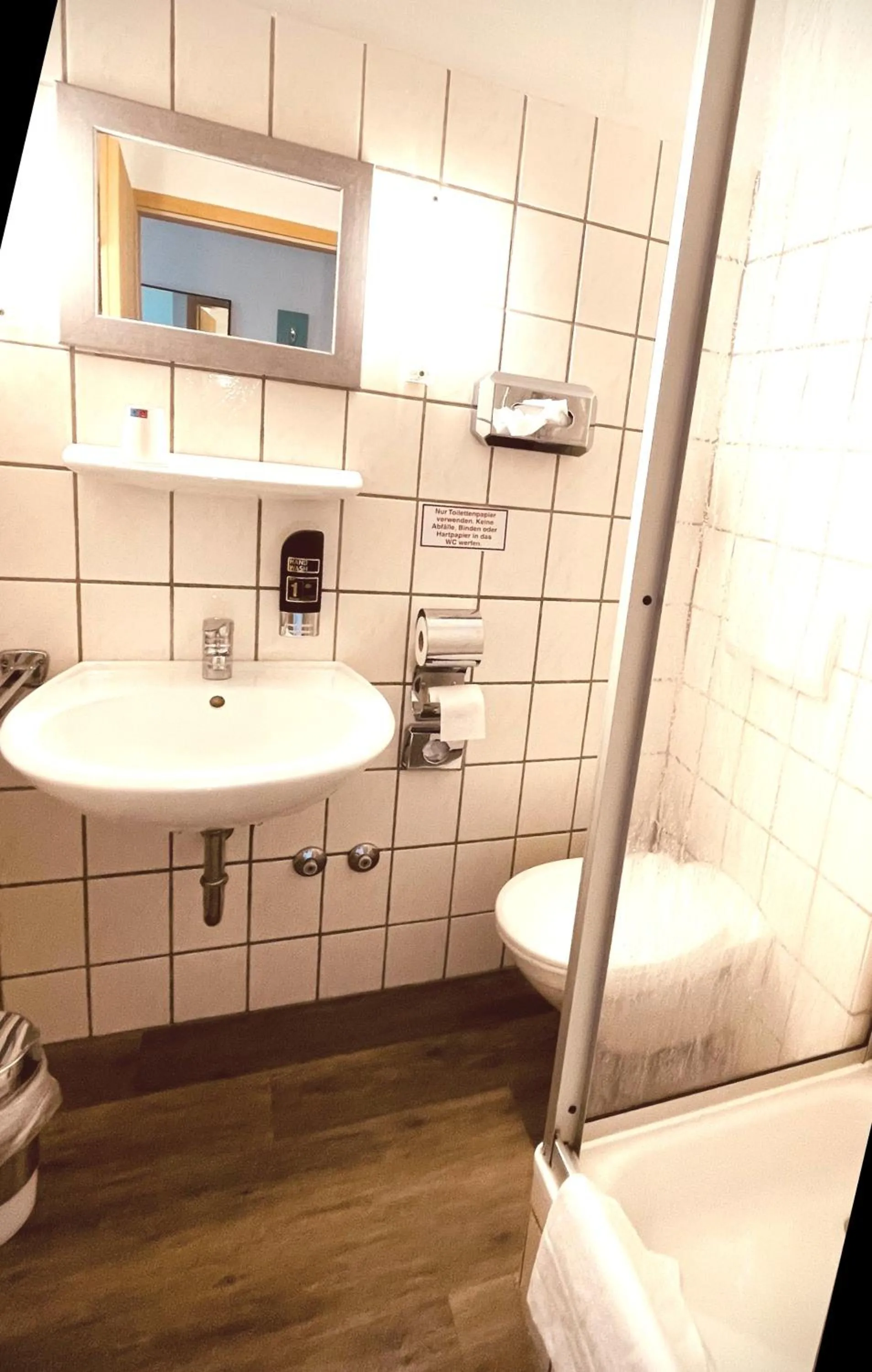 Shower in Berghotel HARZ