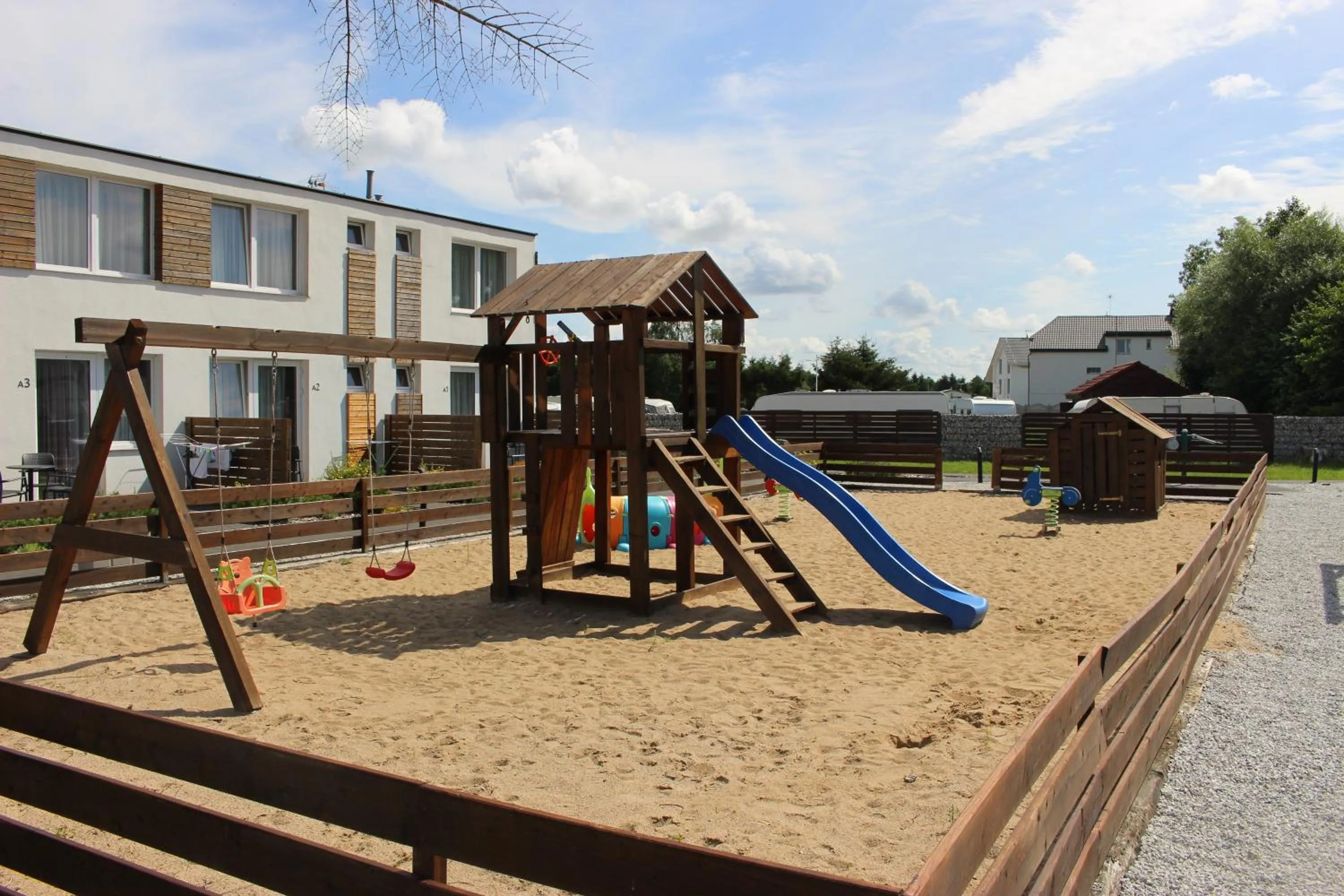 Children play ground in Nadmorskie Klimaty