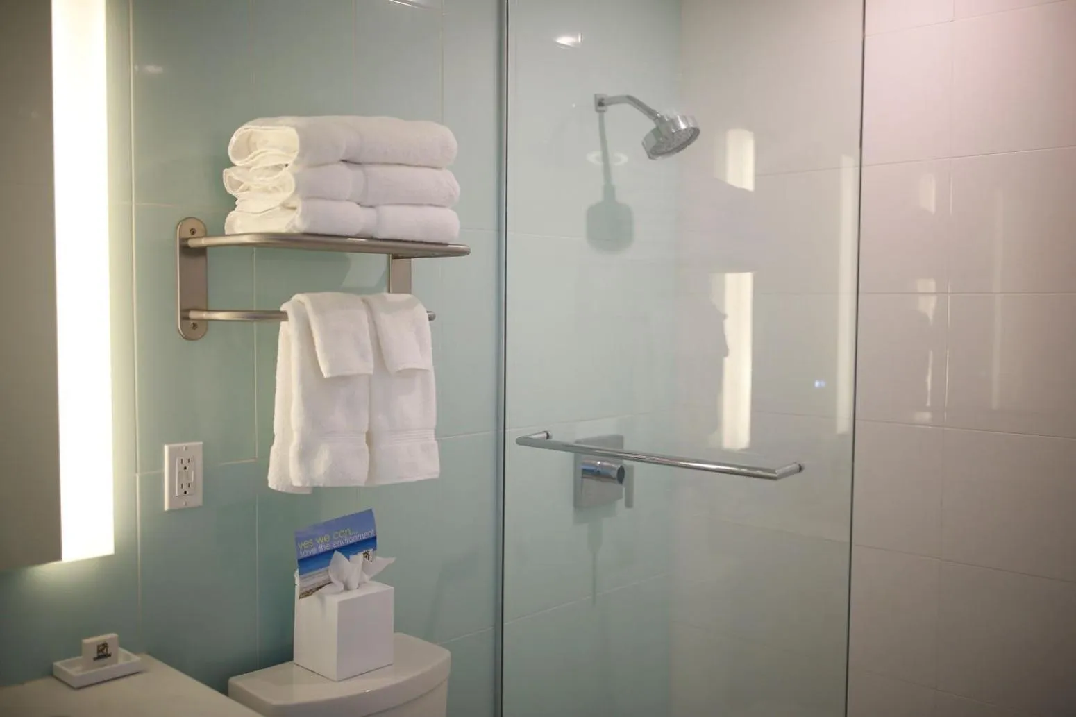 Shower in Pelican Bay Hotel