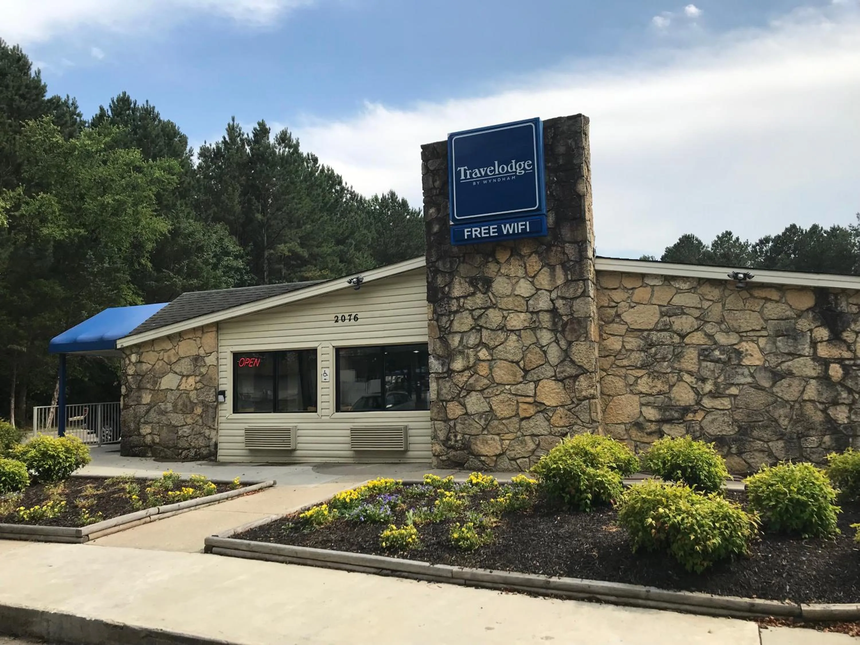 Property building in Travelodge by Wyndham Fayetteville