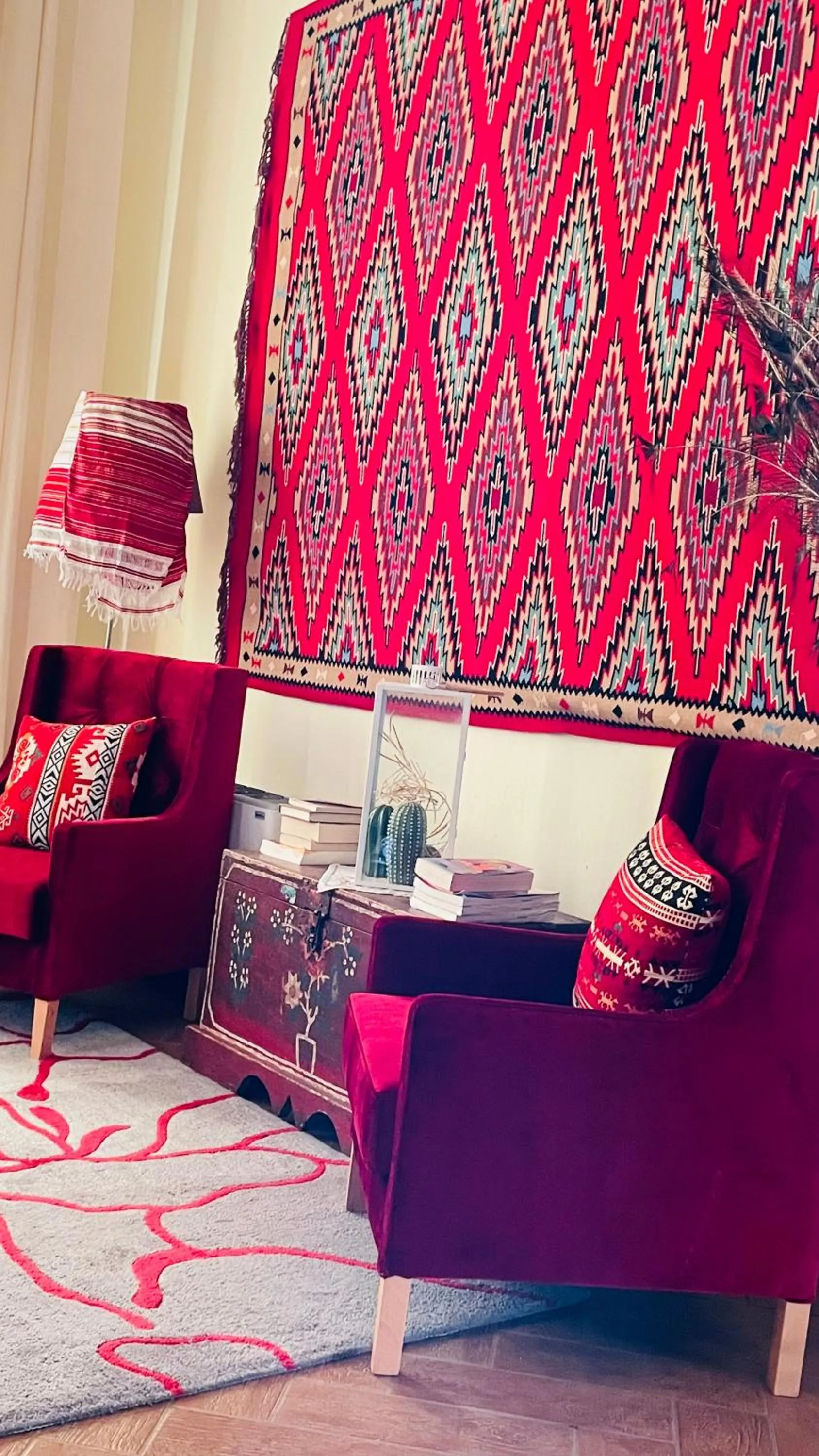 Seating area in Rambuje Resort