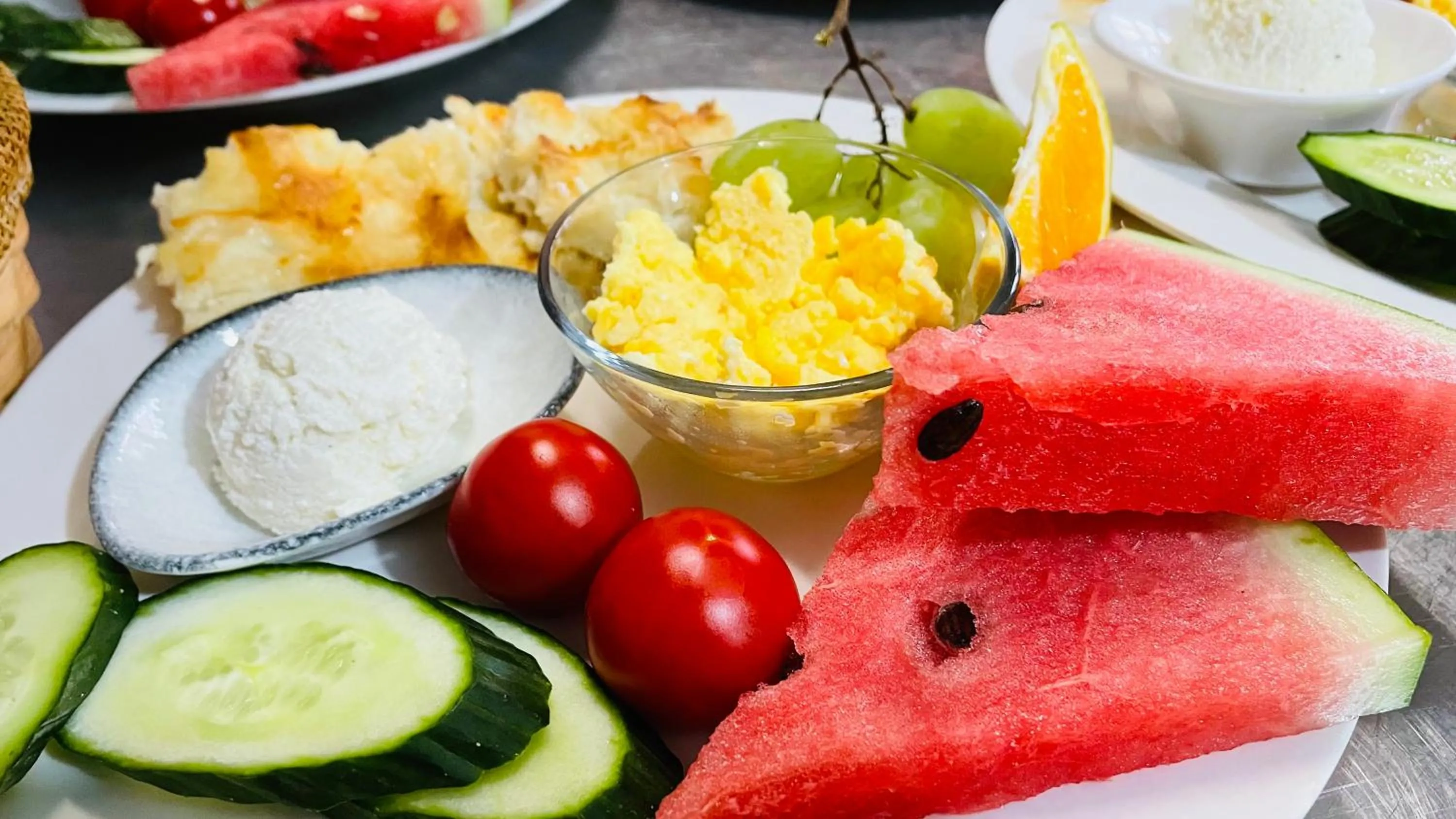 Buffet breakfast in Rambuje Resort