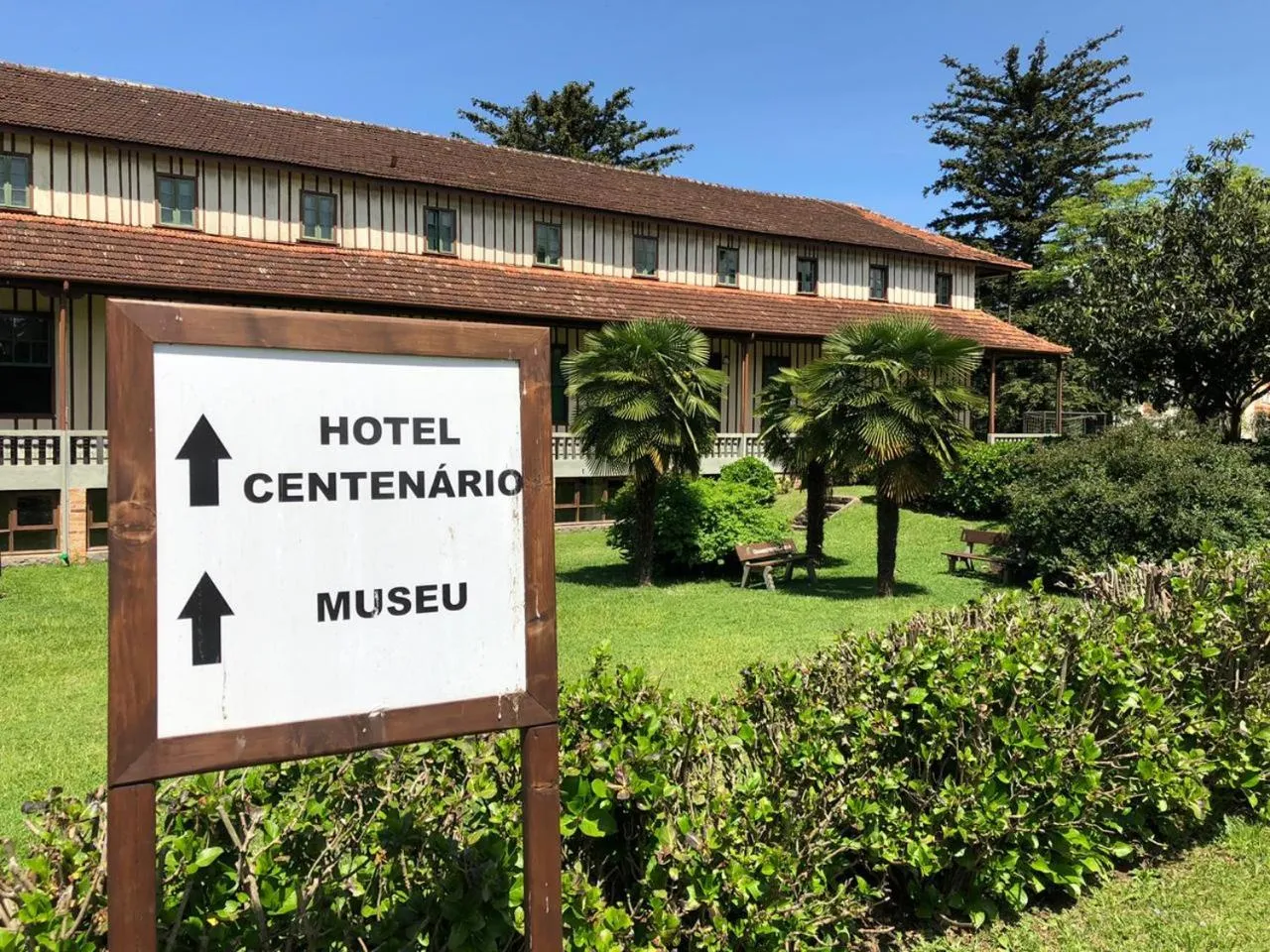 Garden in Grande Hotel Canela