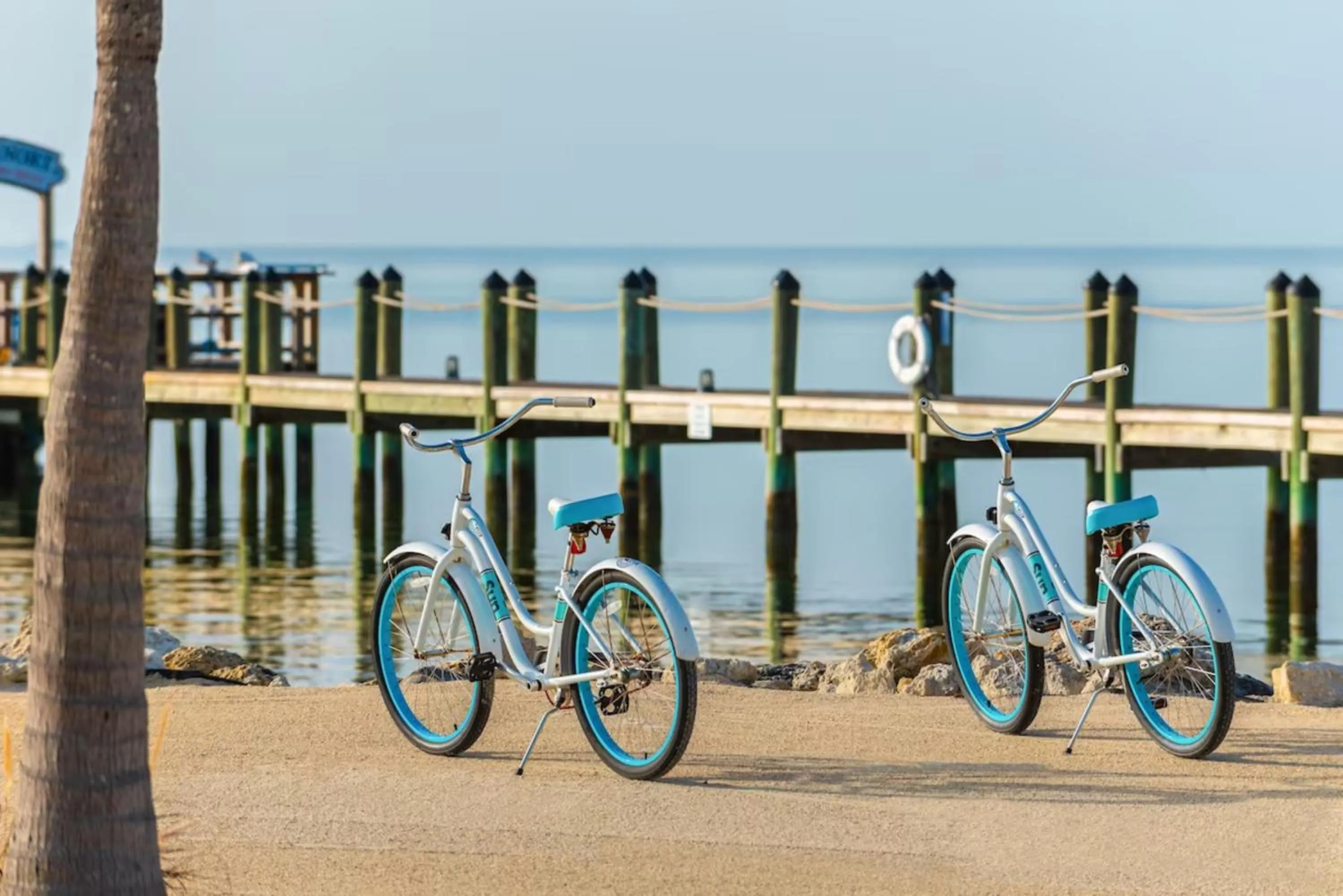 Cycling in Bayside Villas by Islander Resort