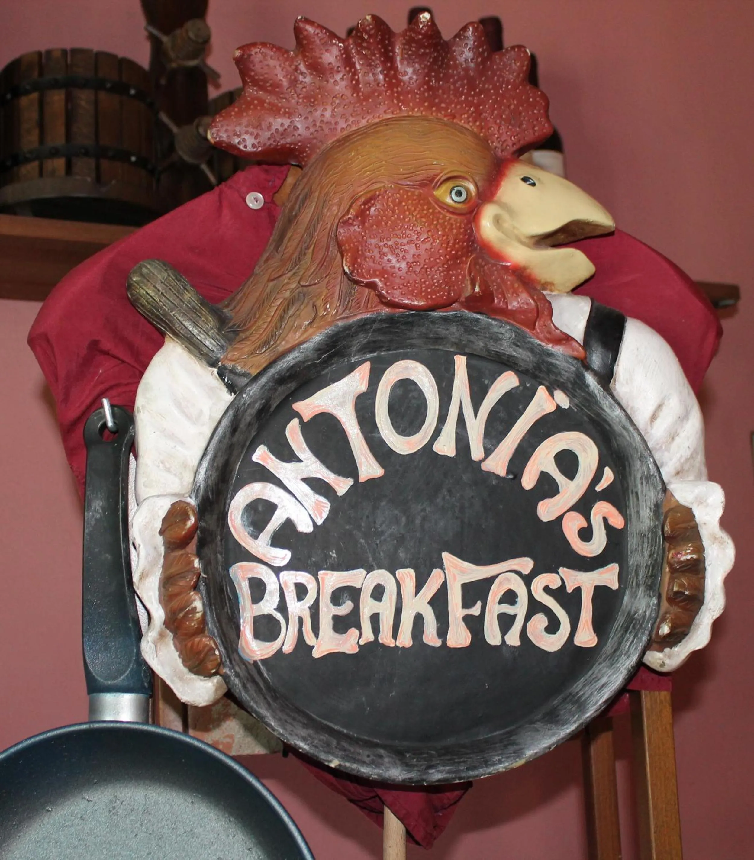 Decorative detail in Casa Al Chianti B&B