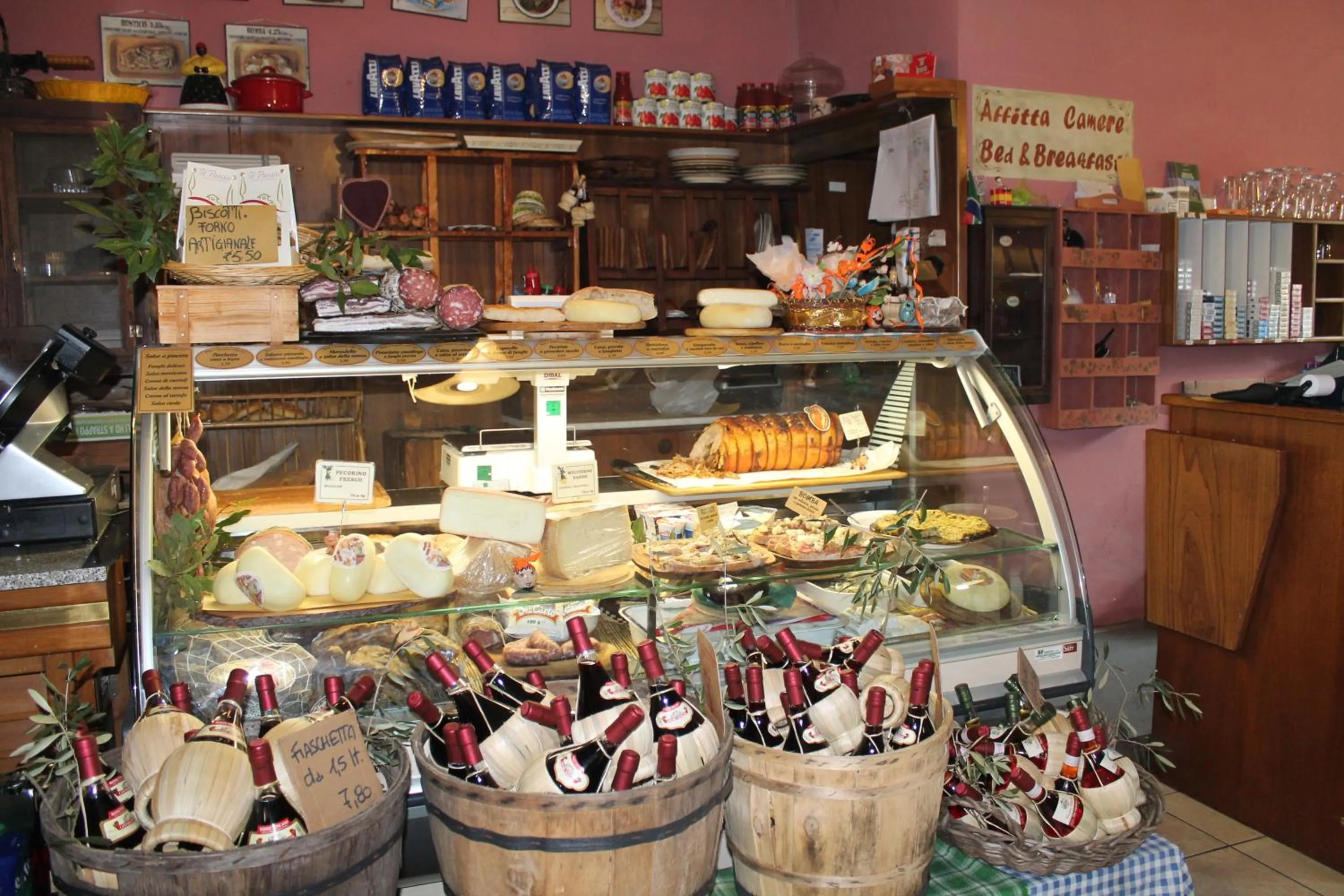 Restaurant/places to eat in Casa Al Chianti B&B