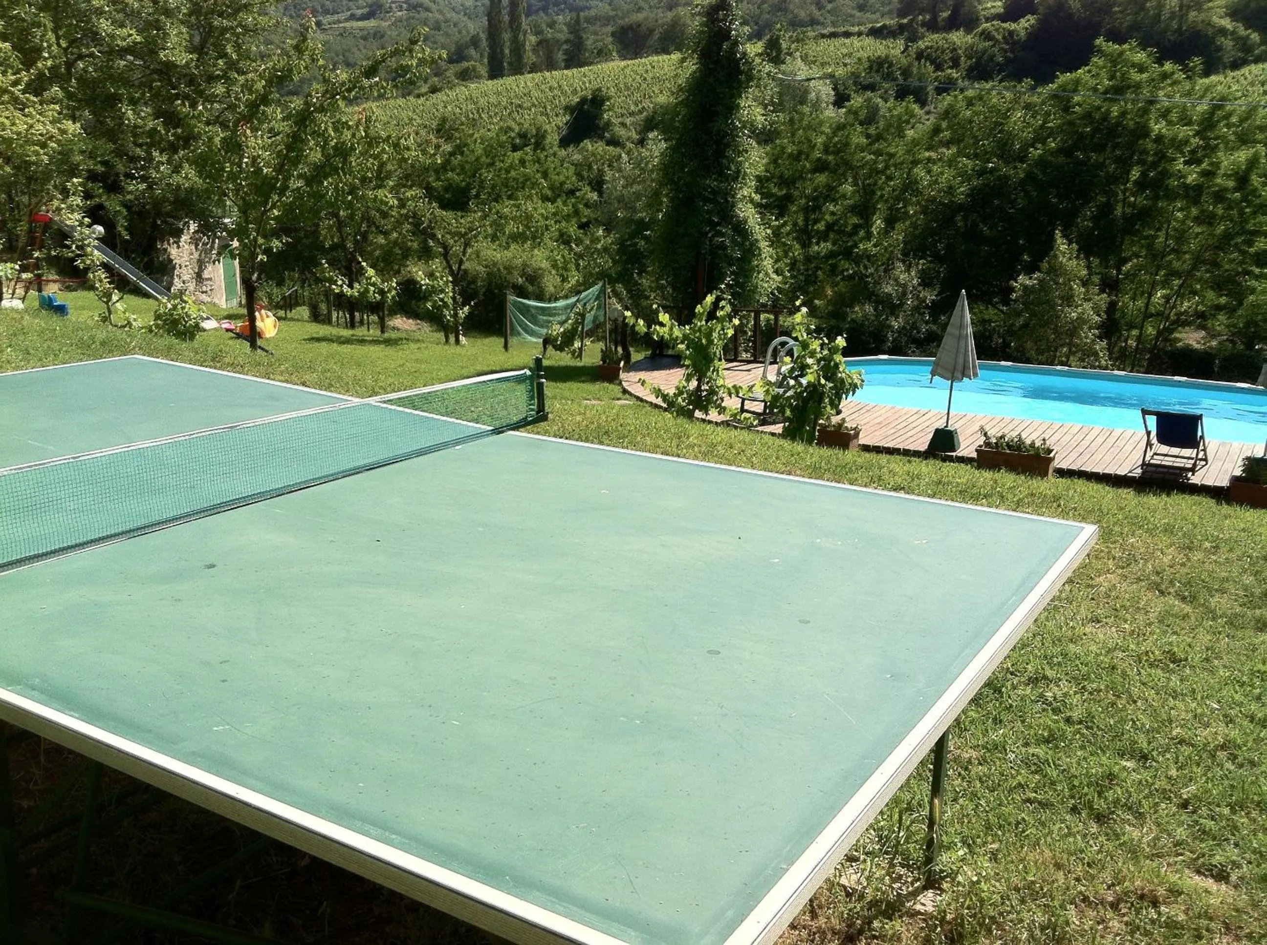Children play ground in Casa Al Chianti B&B