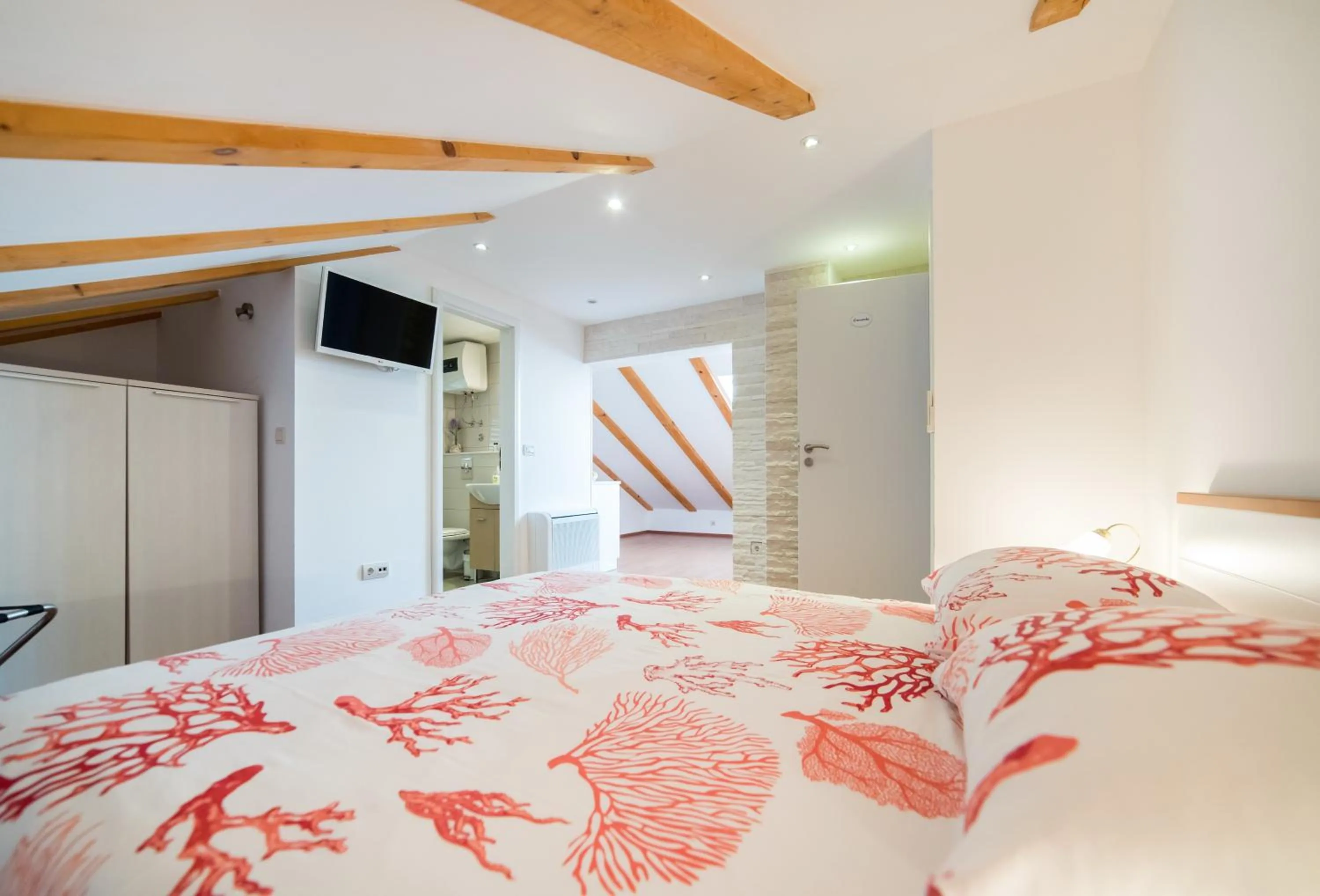 Bedroom in Rooms Raič