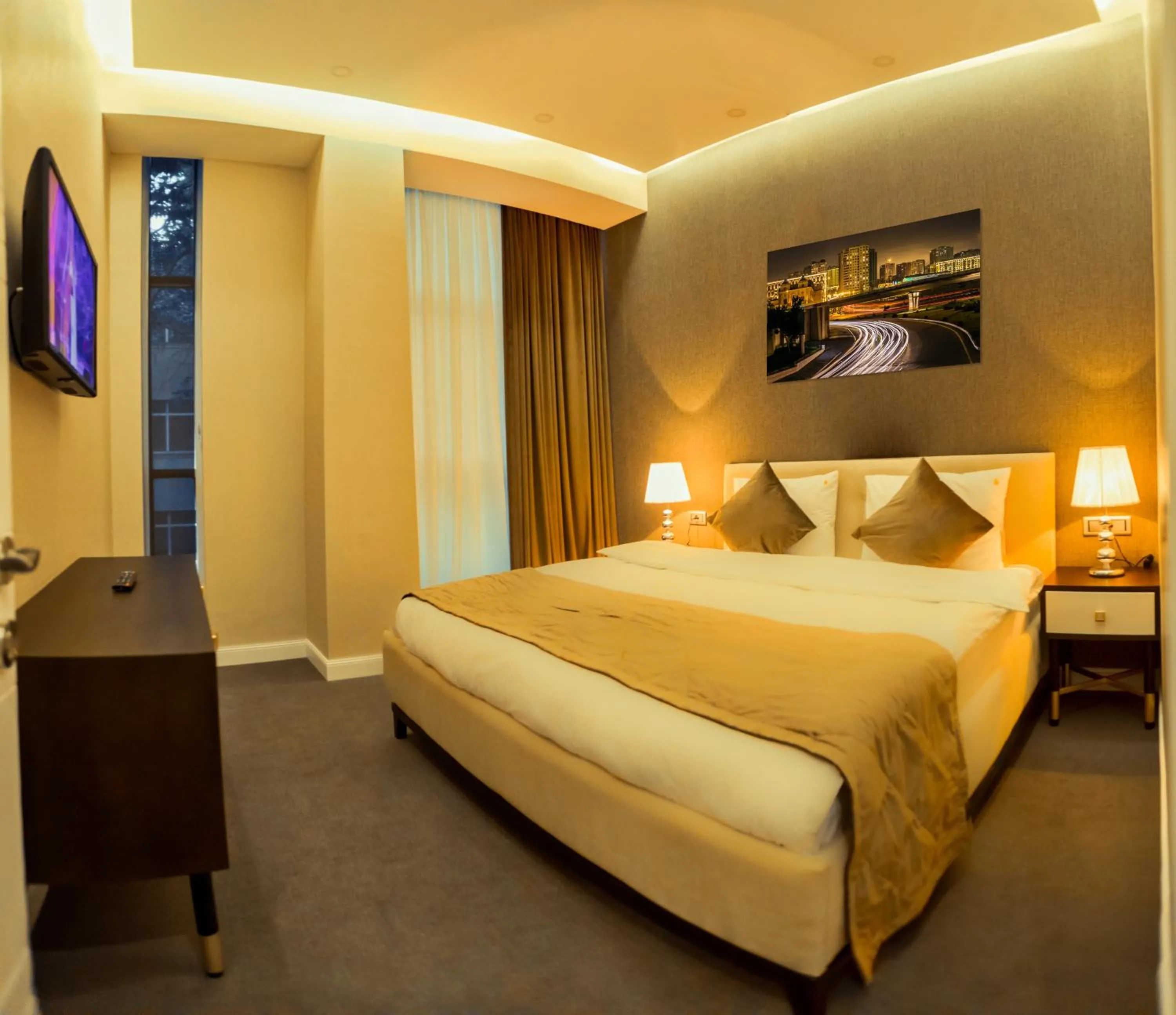 Bedroom in Aksent Hotel