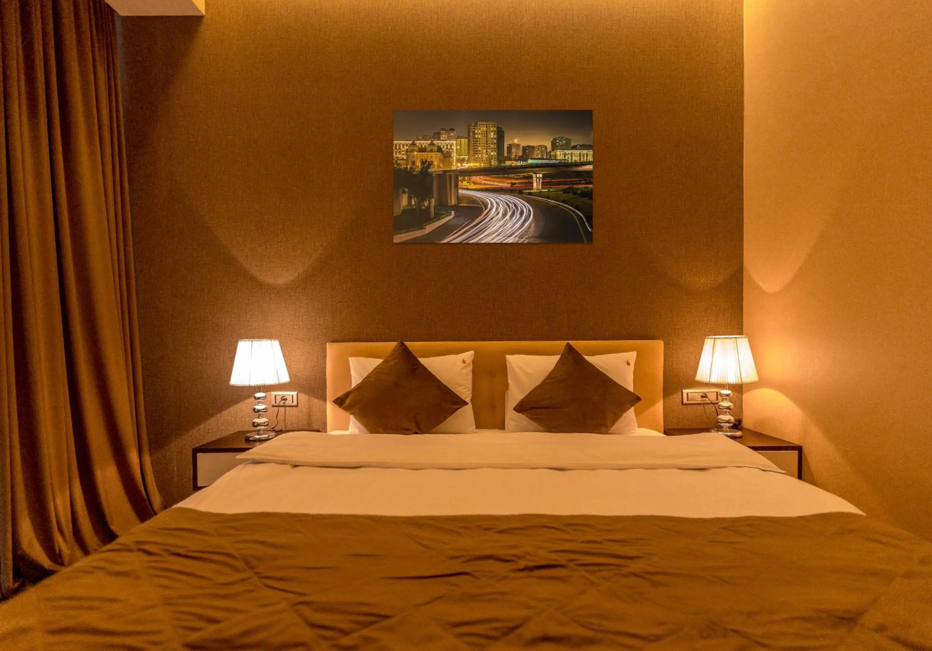 Bedroom in Aksent Hotel