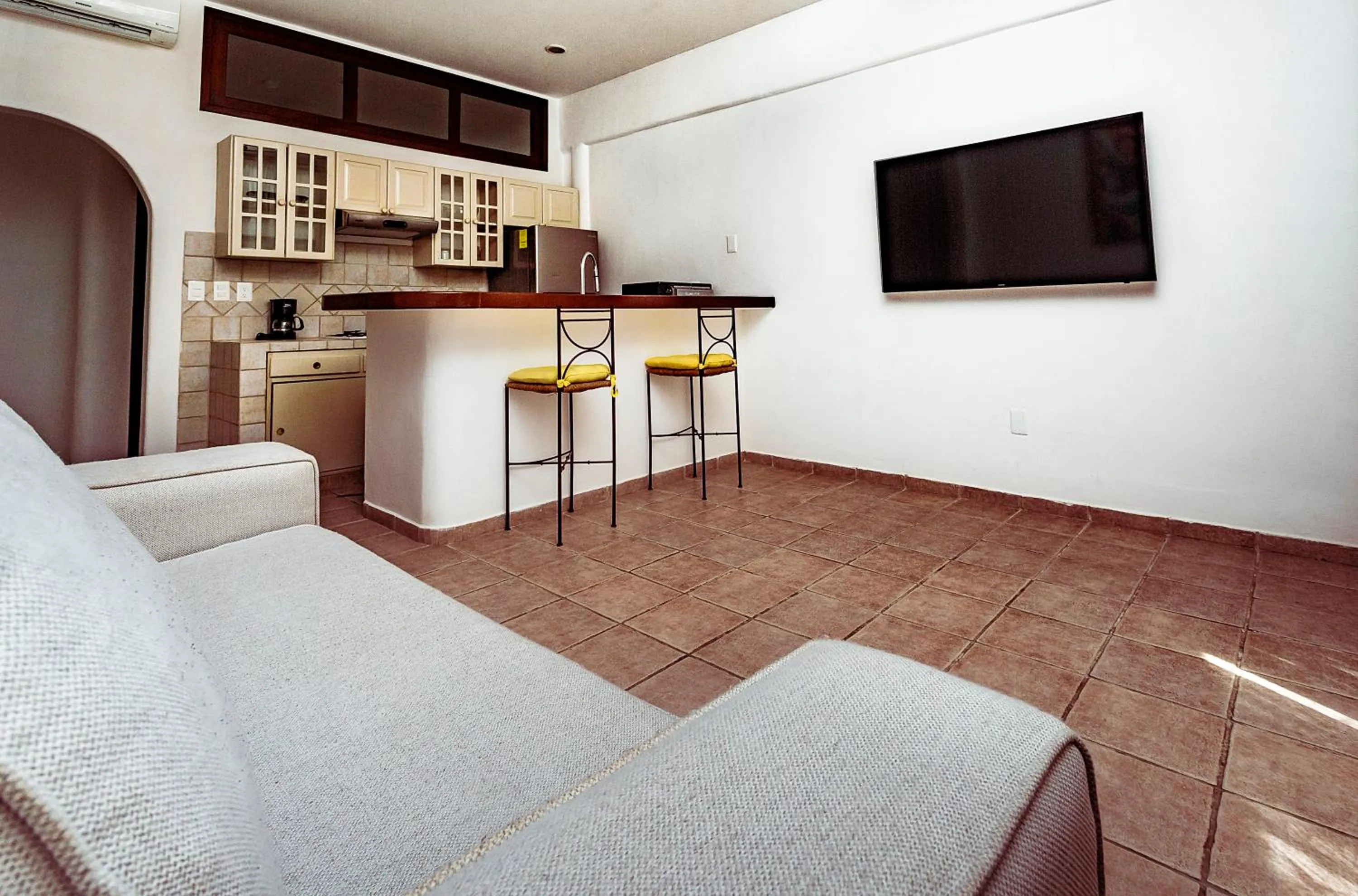 Seating area in Fabiola Condo Hotel