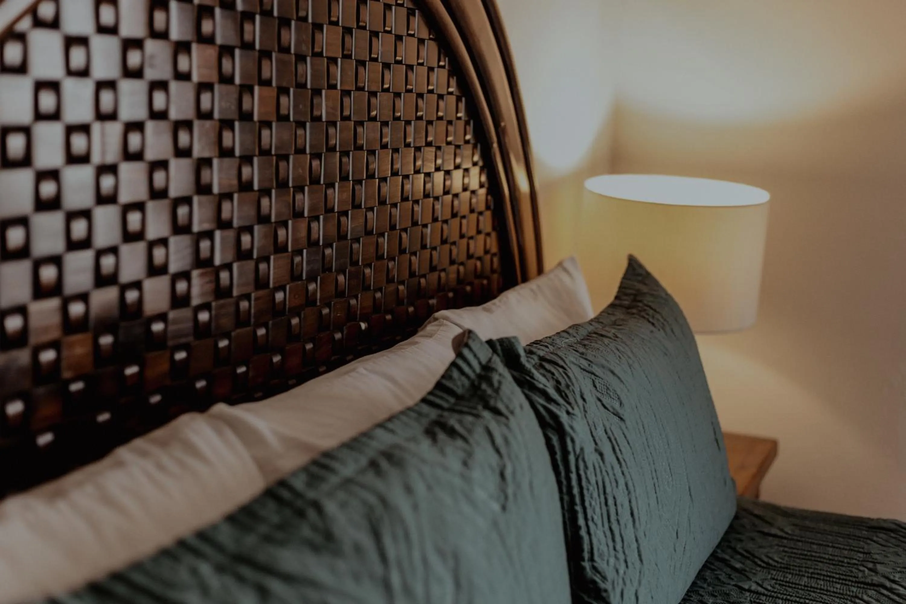 Bed in Fabiola Condo Hotel