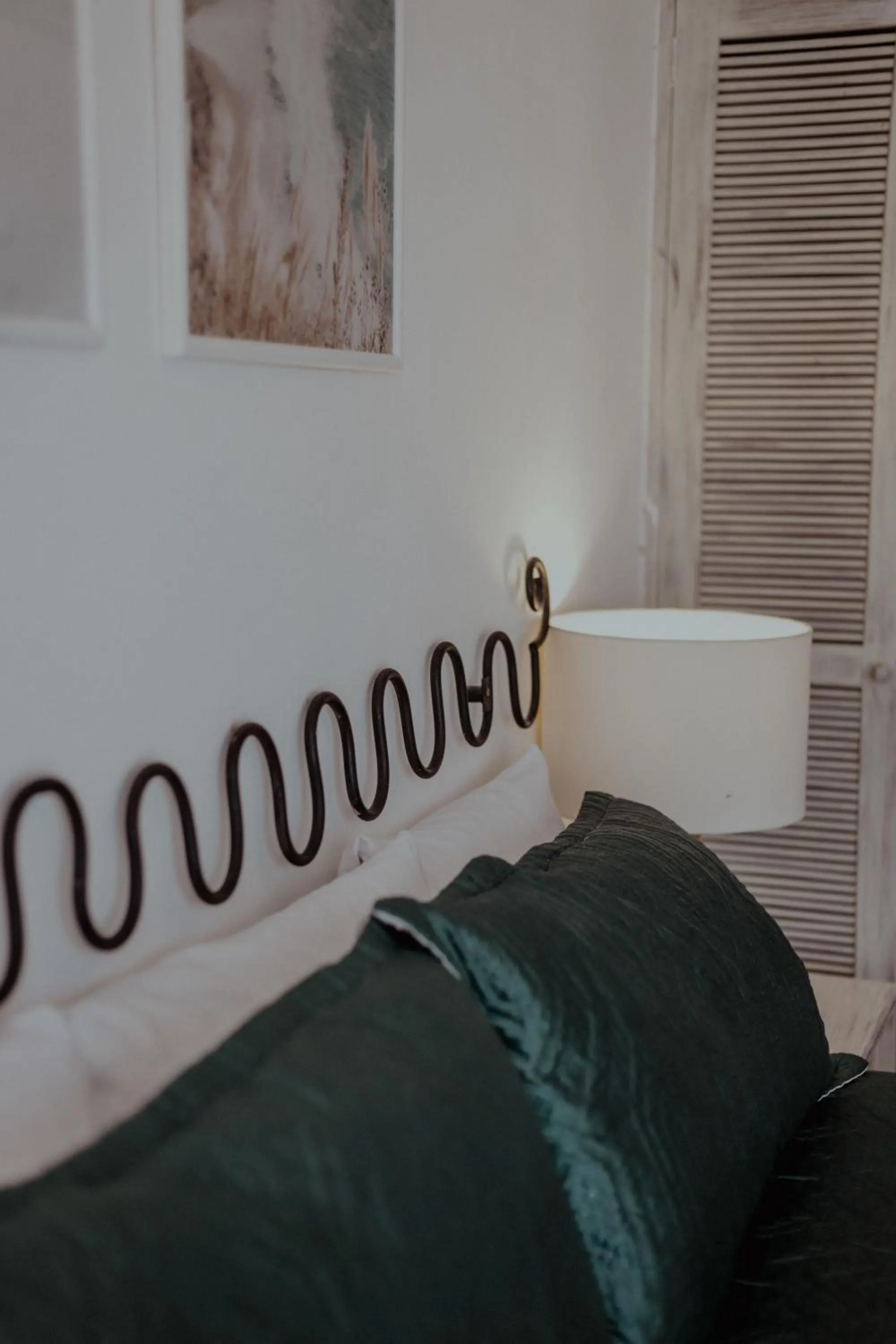 Bed in Fabiola Condo Hotel