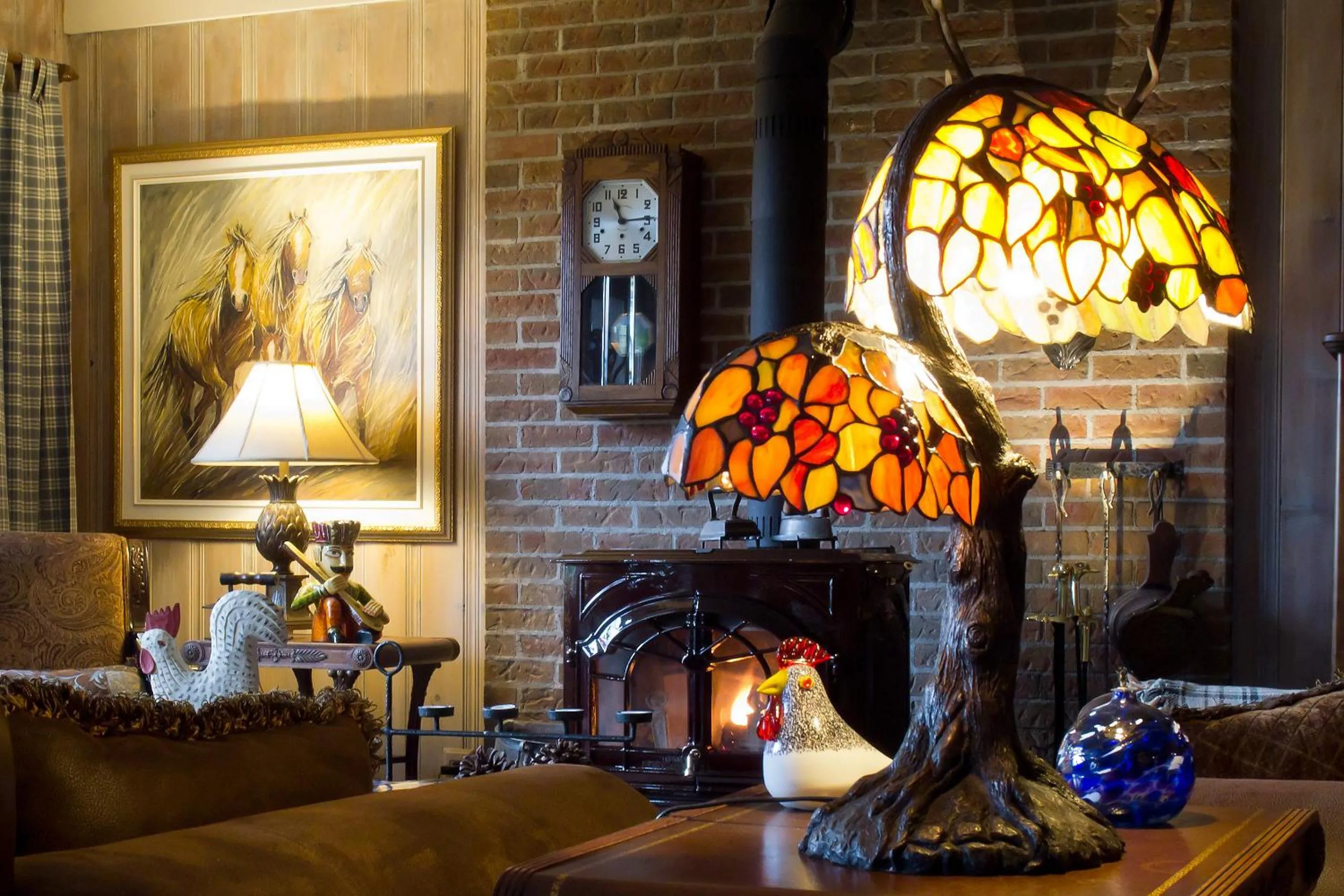 Living room in Le Petit Clocher Gite Touristique B & B