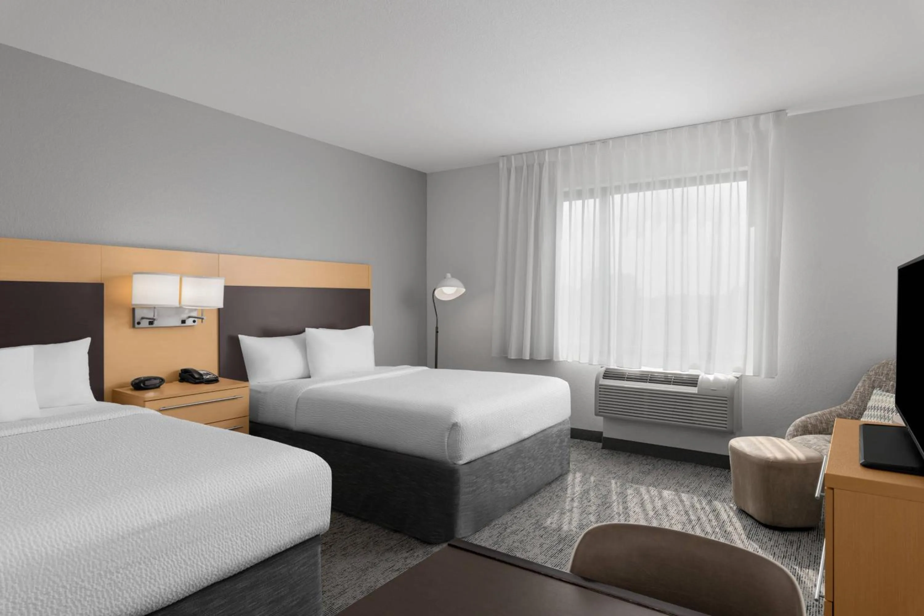Photo of the whole room, Bed in TownPlaces Suite Denver Airport at Gateway Park
