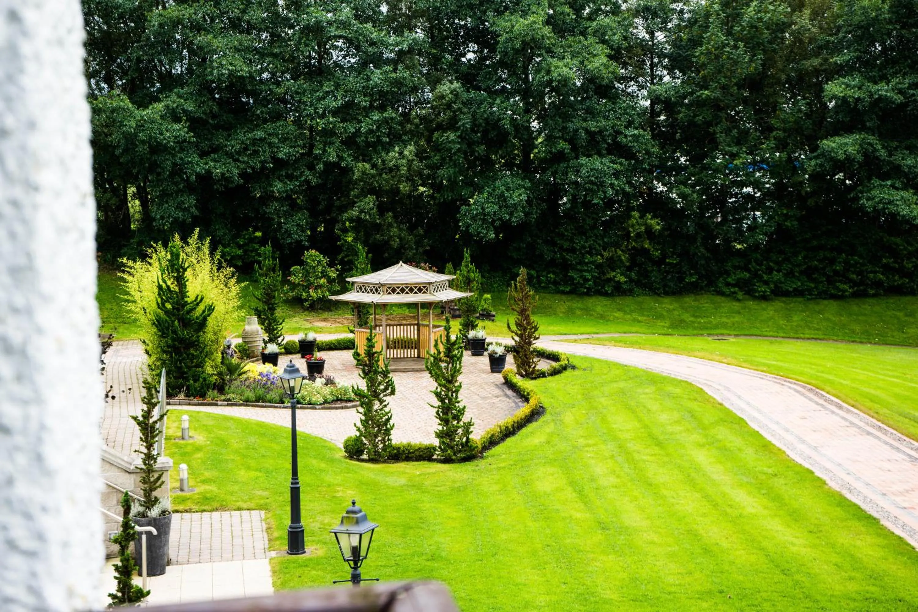 Garden in Killyhevlin Lakeside Hotel & Lodges