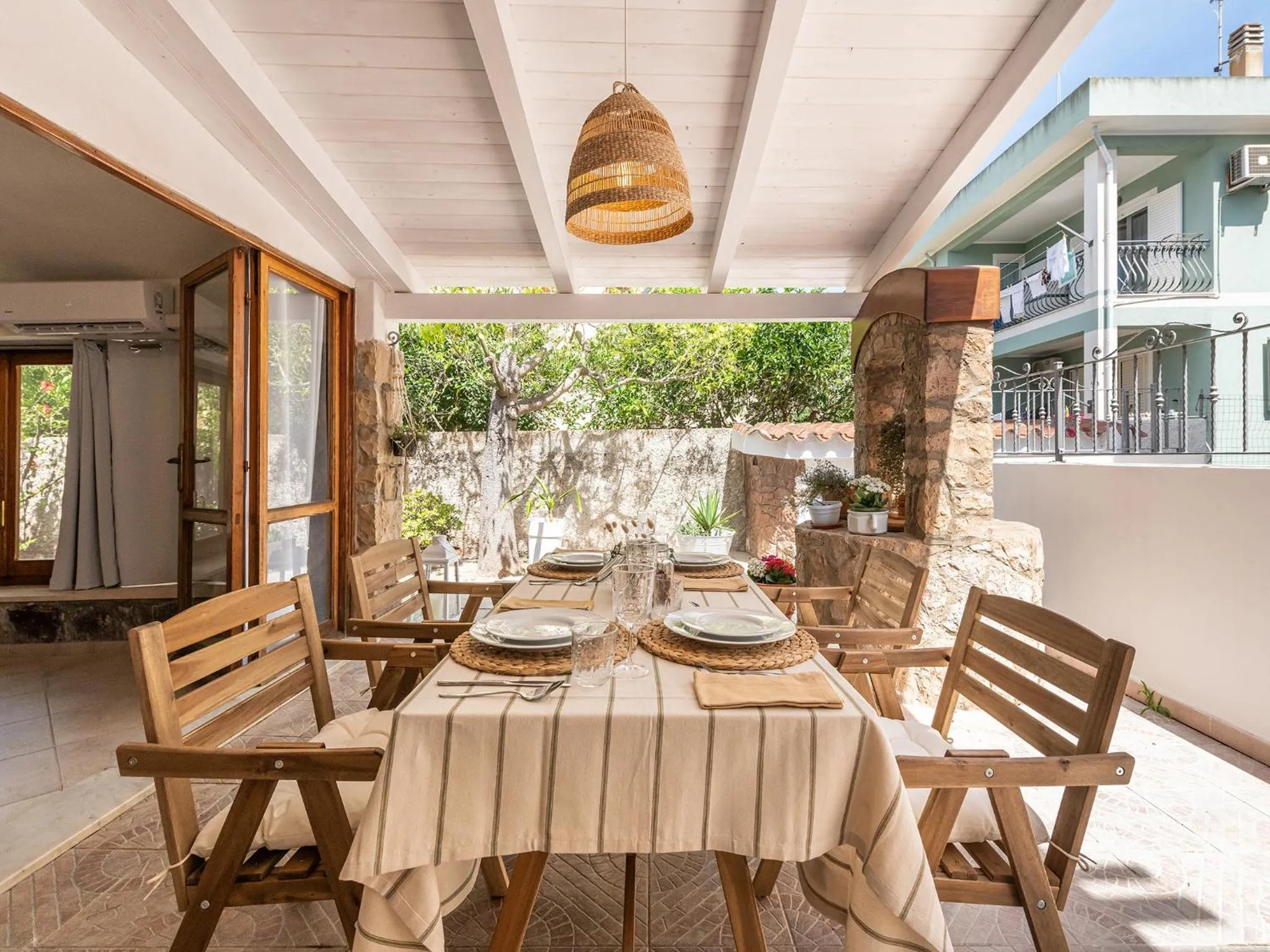 Patio in Villa Iole Apartment