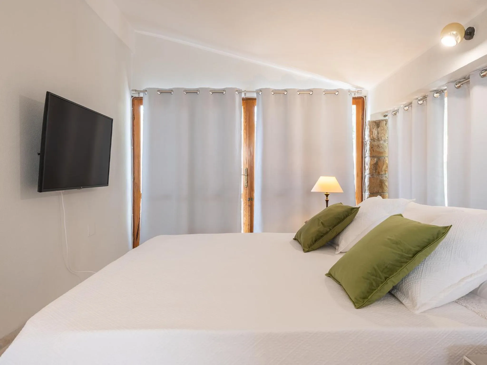 Bedroom, Bed in Villa Iole Apartment