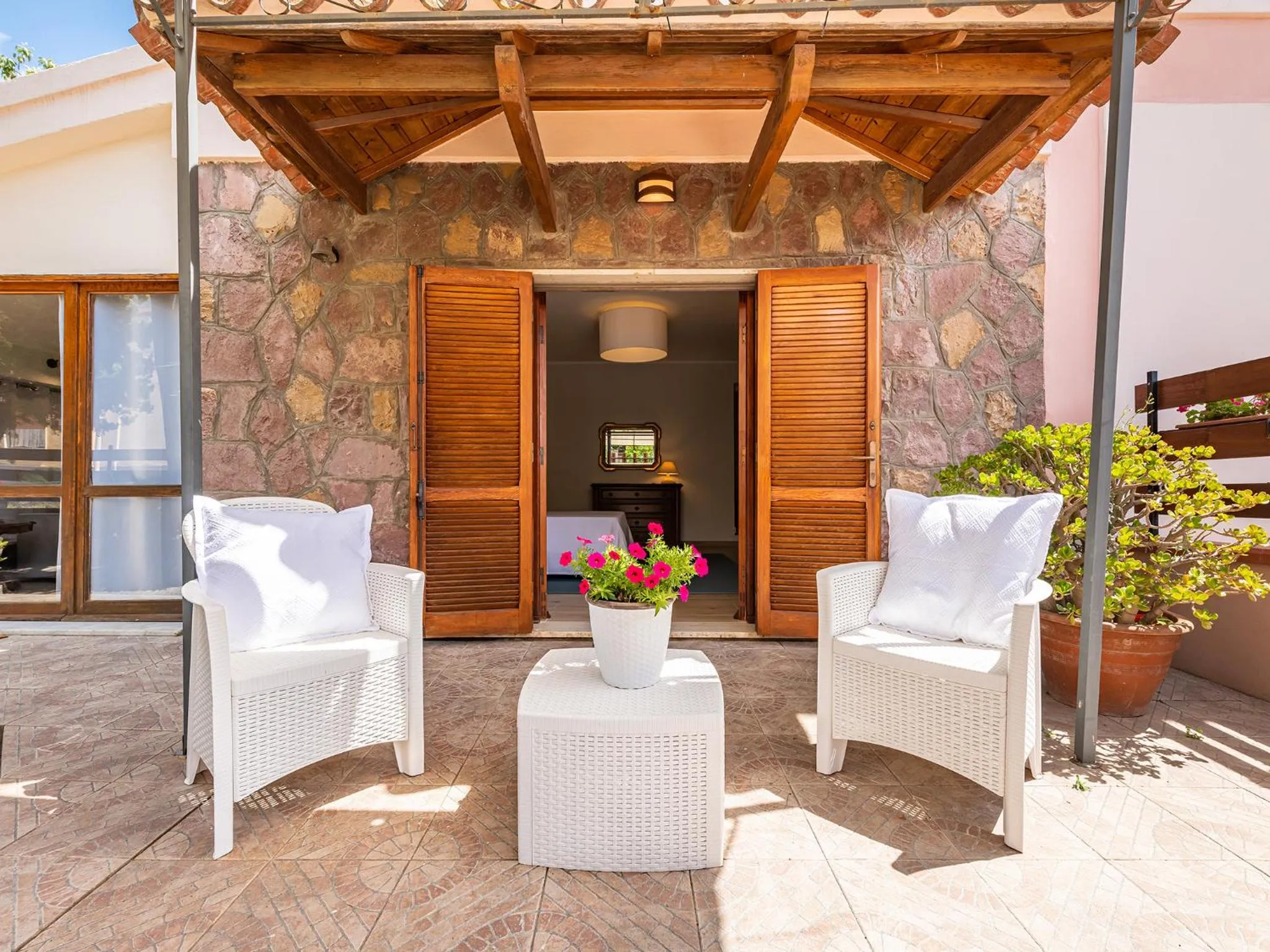 Patio in Villa Iole Apartment