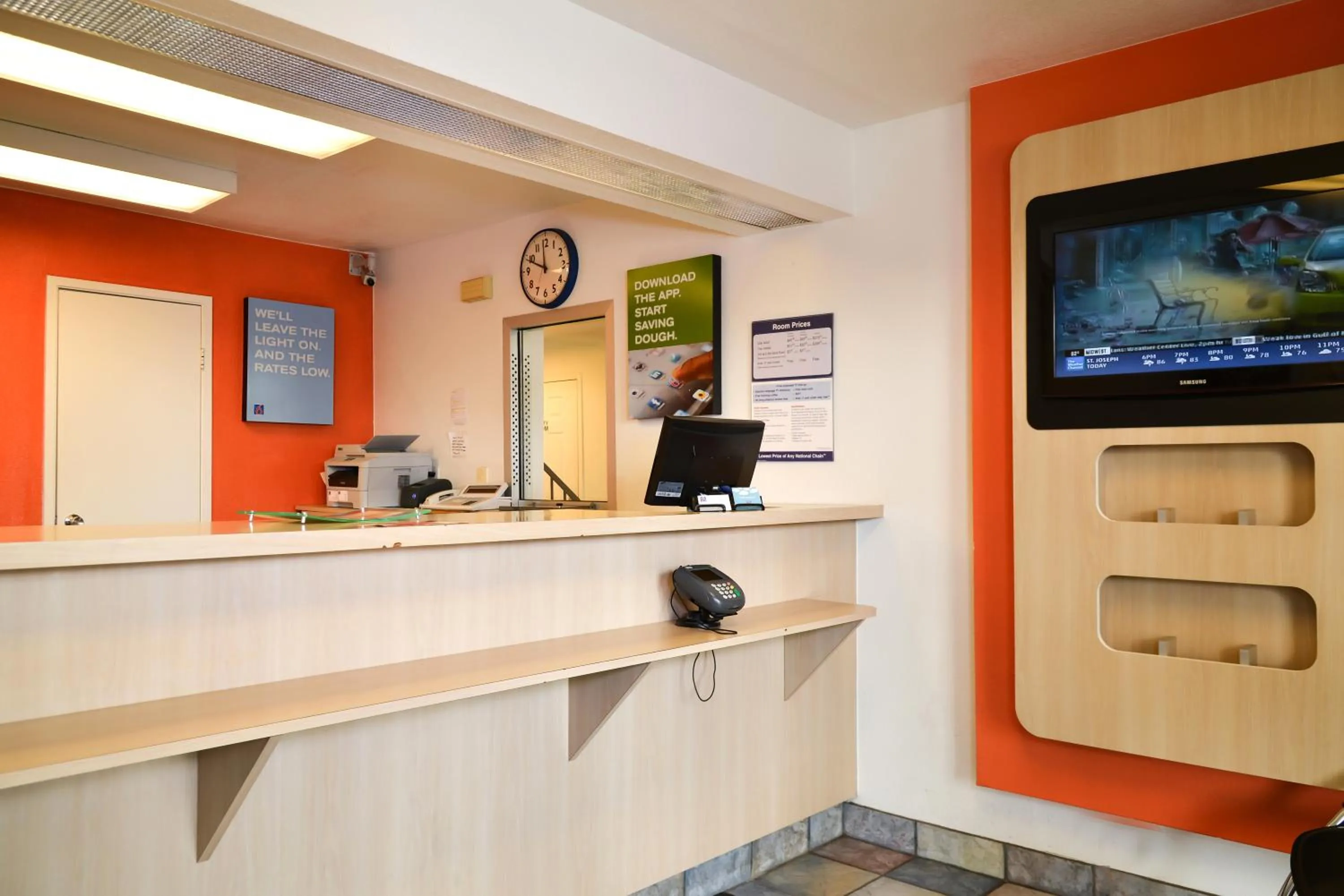 Lobby or reception in Motel 6-Saint Joseph, MO