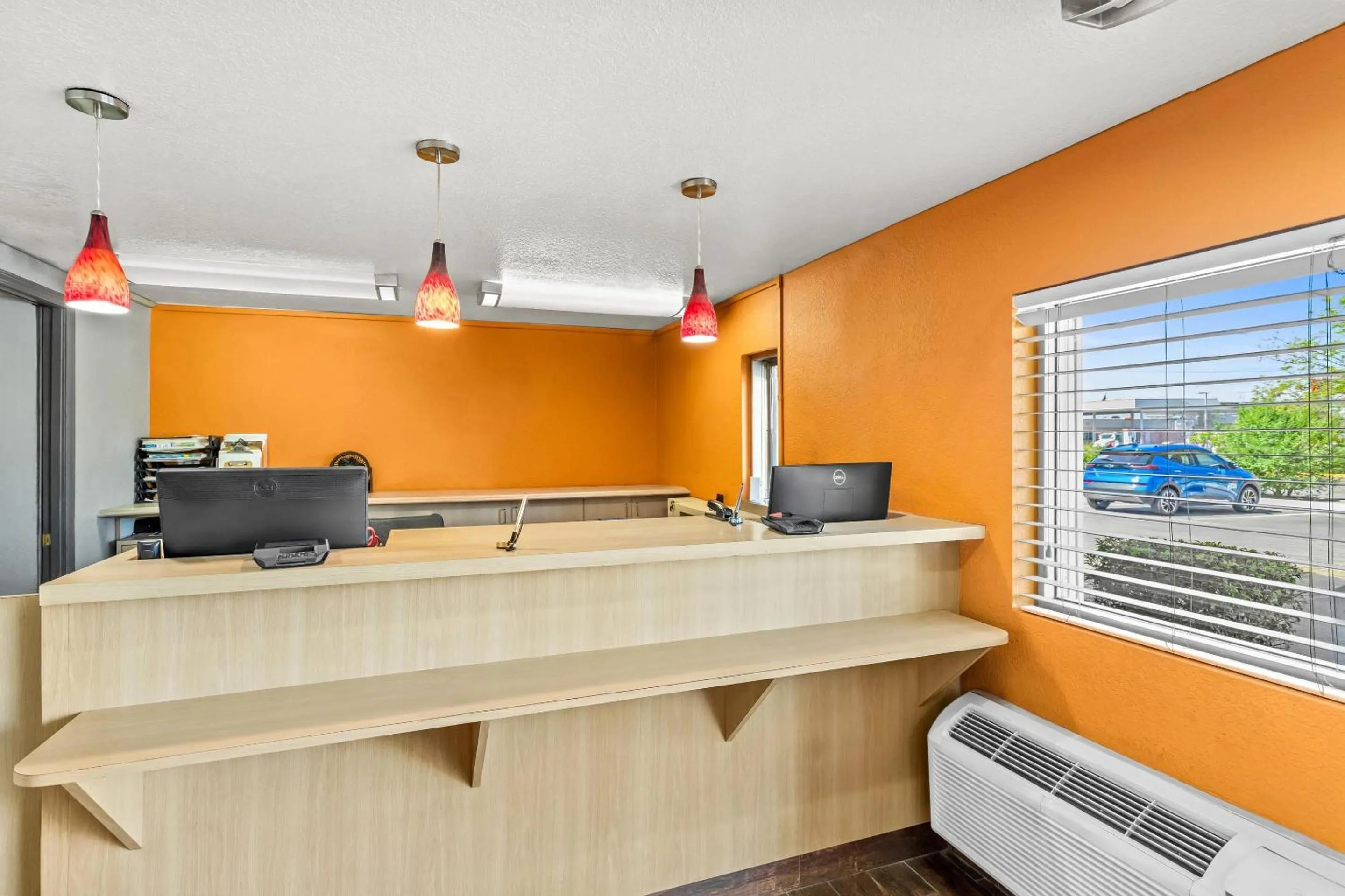 Lobby or reception in Rodeway Inn Albuquerque West