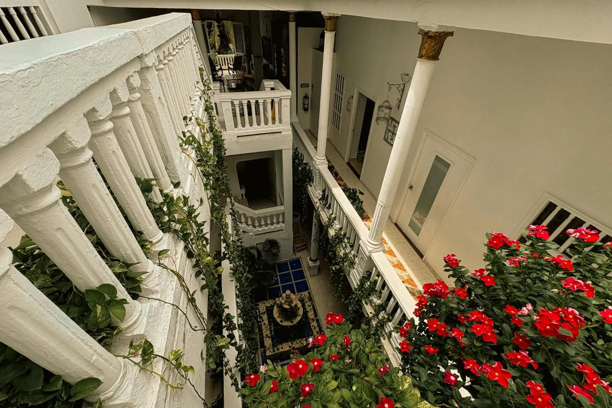 Inner courtyard view in Hotel AT THE PARK