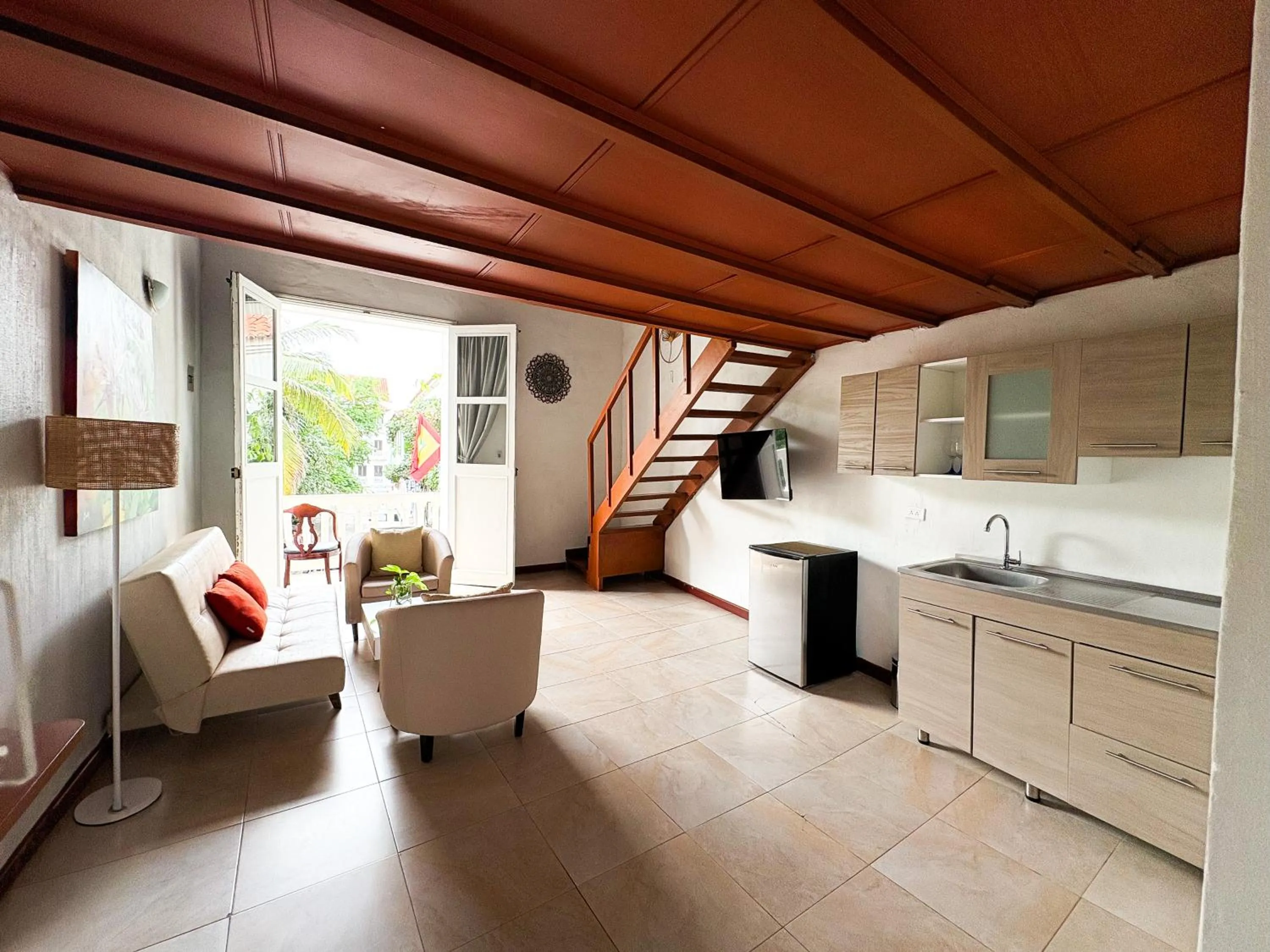 Kitchen or kitchenette in Hotel AT THE PARK